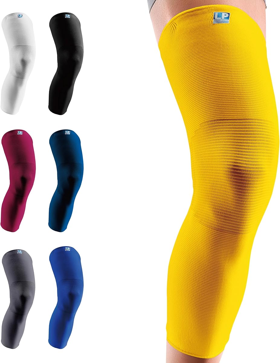 LP SUPPORT 667 Compression Sleeve Leg Full Length for Sports, Cycling, Running, Basketball, for Men Women