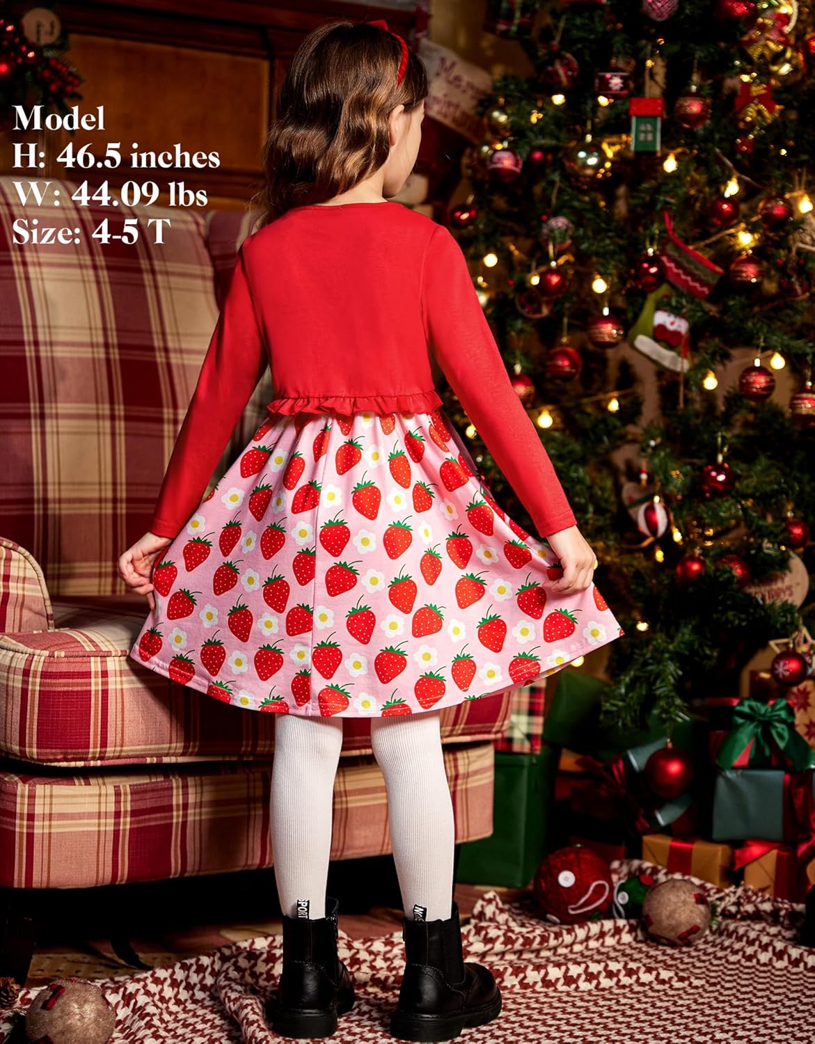 Arshiner Toddler Dress and Cardigan Girl Floral Print Sleeveless Sundress and Long Sleeve Shrugs Sets - Image 4