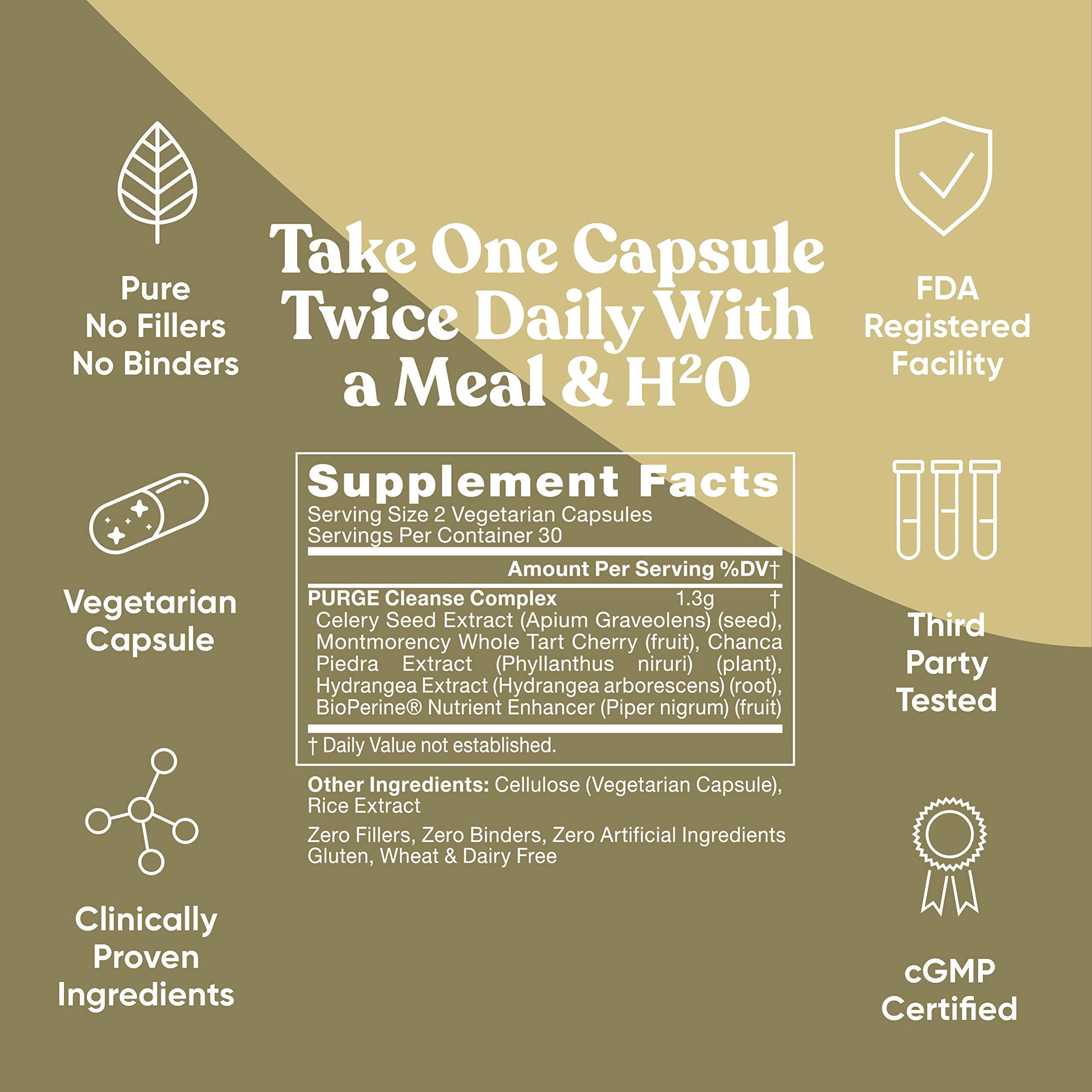 Purge! Uric Acid Cleanse & Joint Support Ready to Eat & Drink What