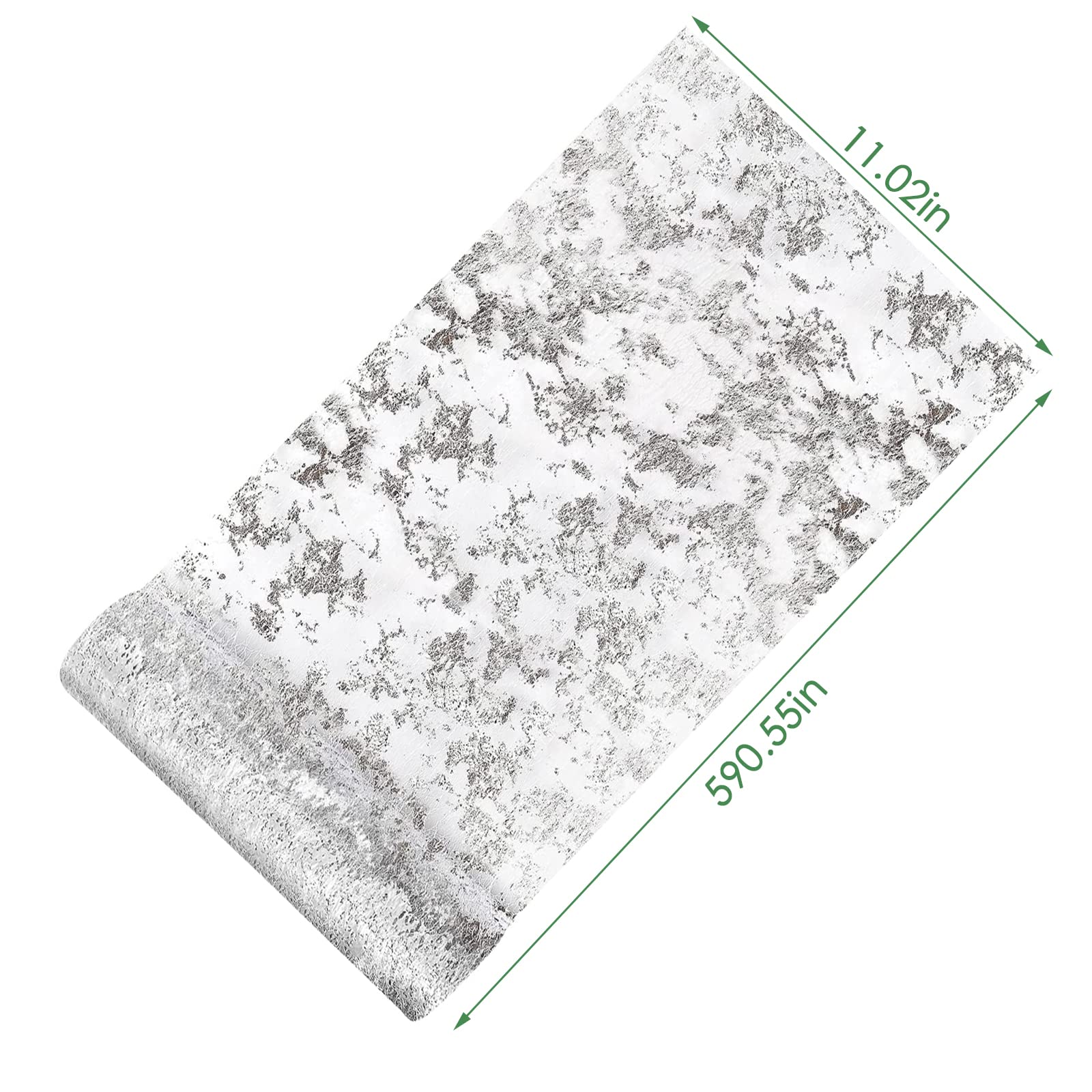 Posionks Ruban De Table Métallisé 29 Cm X 18 M Chemin De