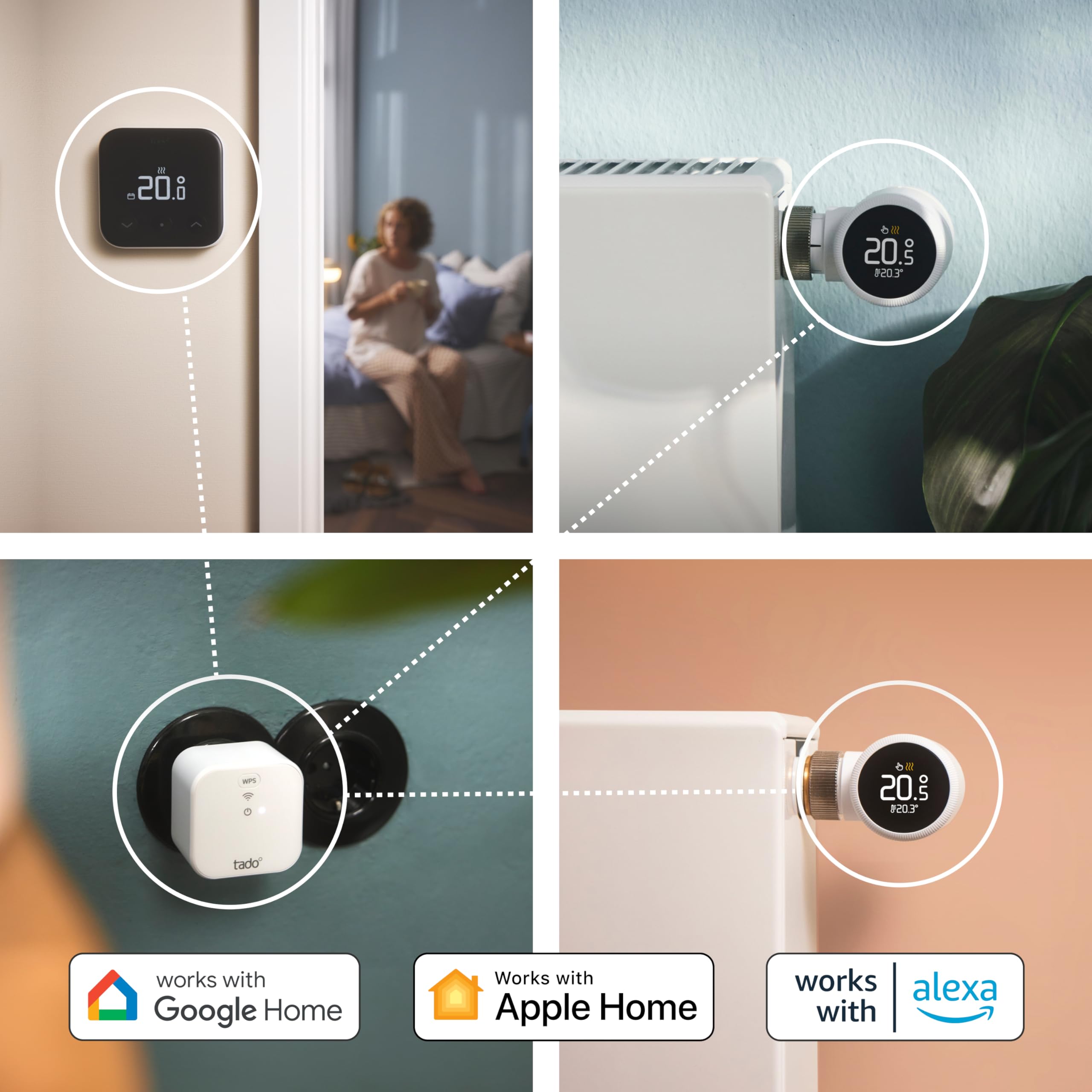 tado° Bridge X, Thread Border Router and Signal Amplifier for Thermostat X and other Thread-Capable Devices in the Smart Home Network - Image 3
