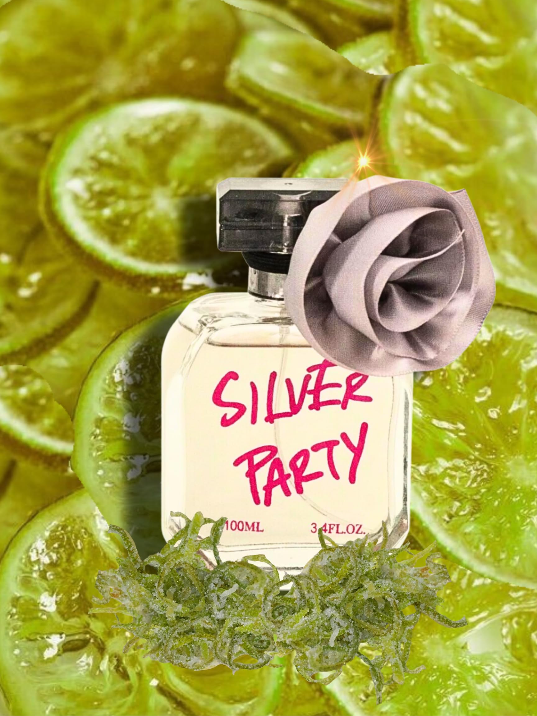 Amazon.com : SILVER PARTY EAU DE PARFUM 3.4 FL. OZ. Floral Fruity