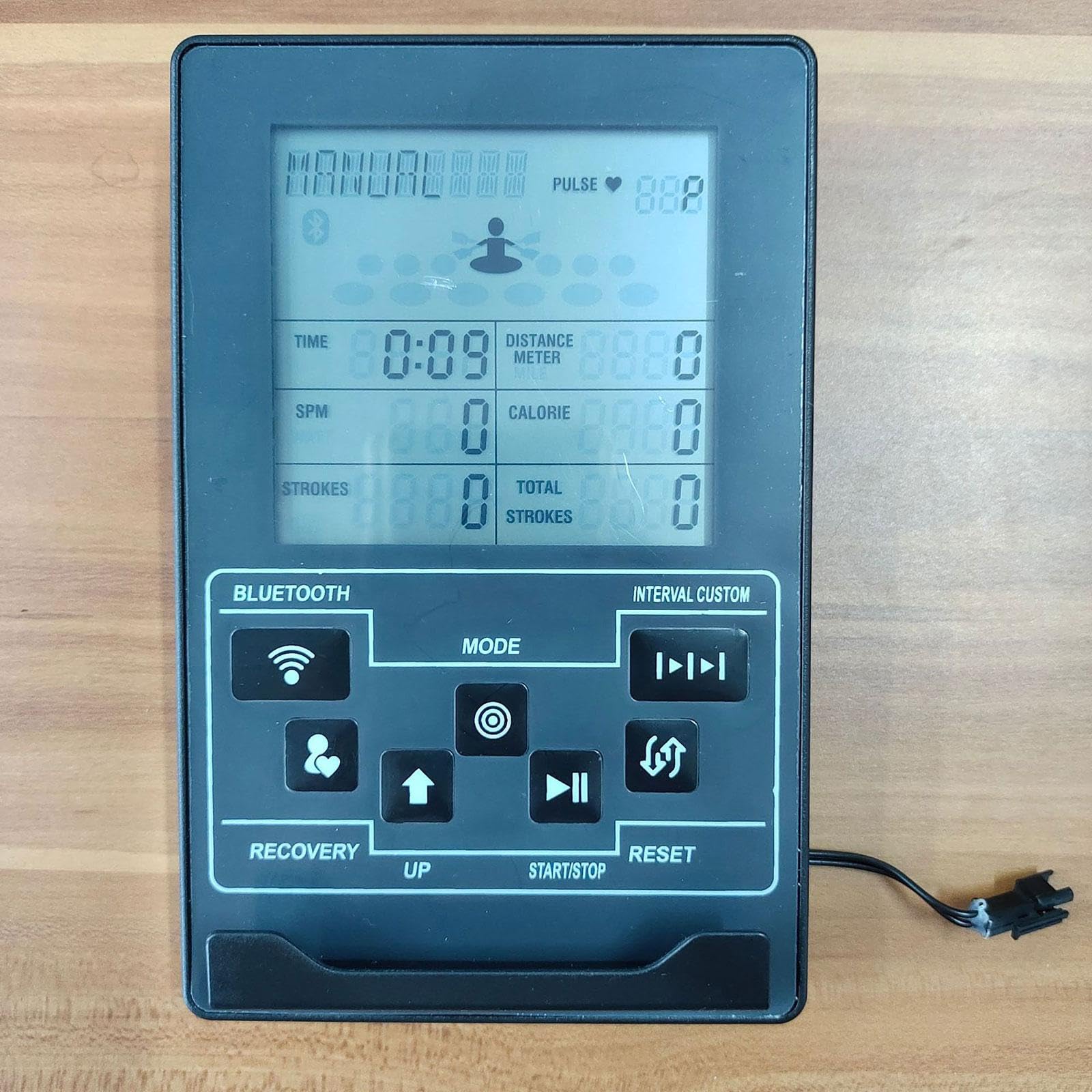 CALANDIS™ Rowing Machine Monitor Equipment Measurement Durable Odometer for Gym Home | Rowing Machines | Cardio Equipment | Fitness Running & Yoga