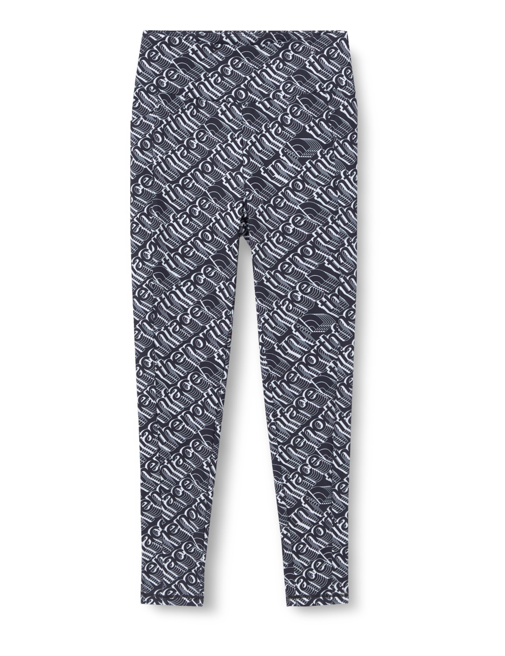 The North Face Women's Flex 8In AOP Short Leggings, Cyber Berry Waterfall P, XS