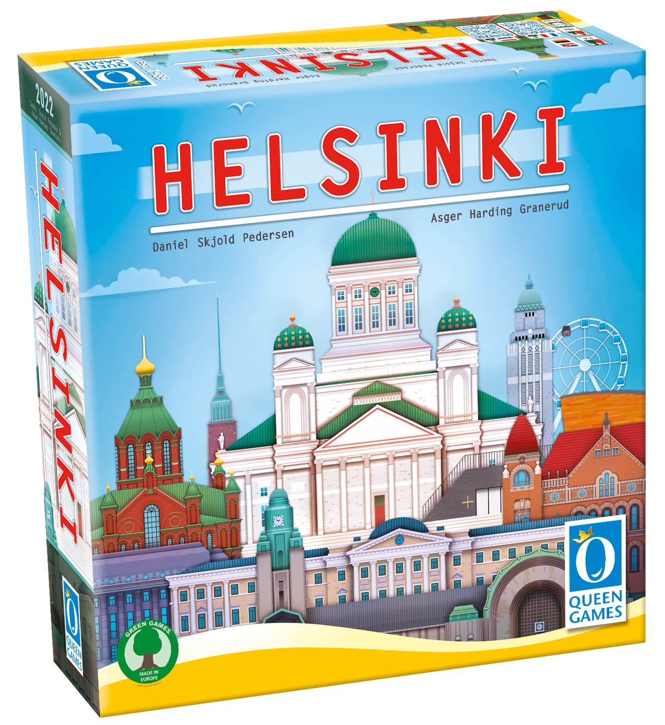 【新品未開封】The Helsinki School Vol.4 Amazon.com: Helsinki Strategy Board Game, Tetris Style Family