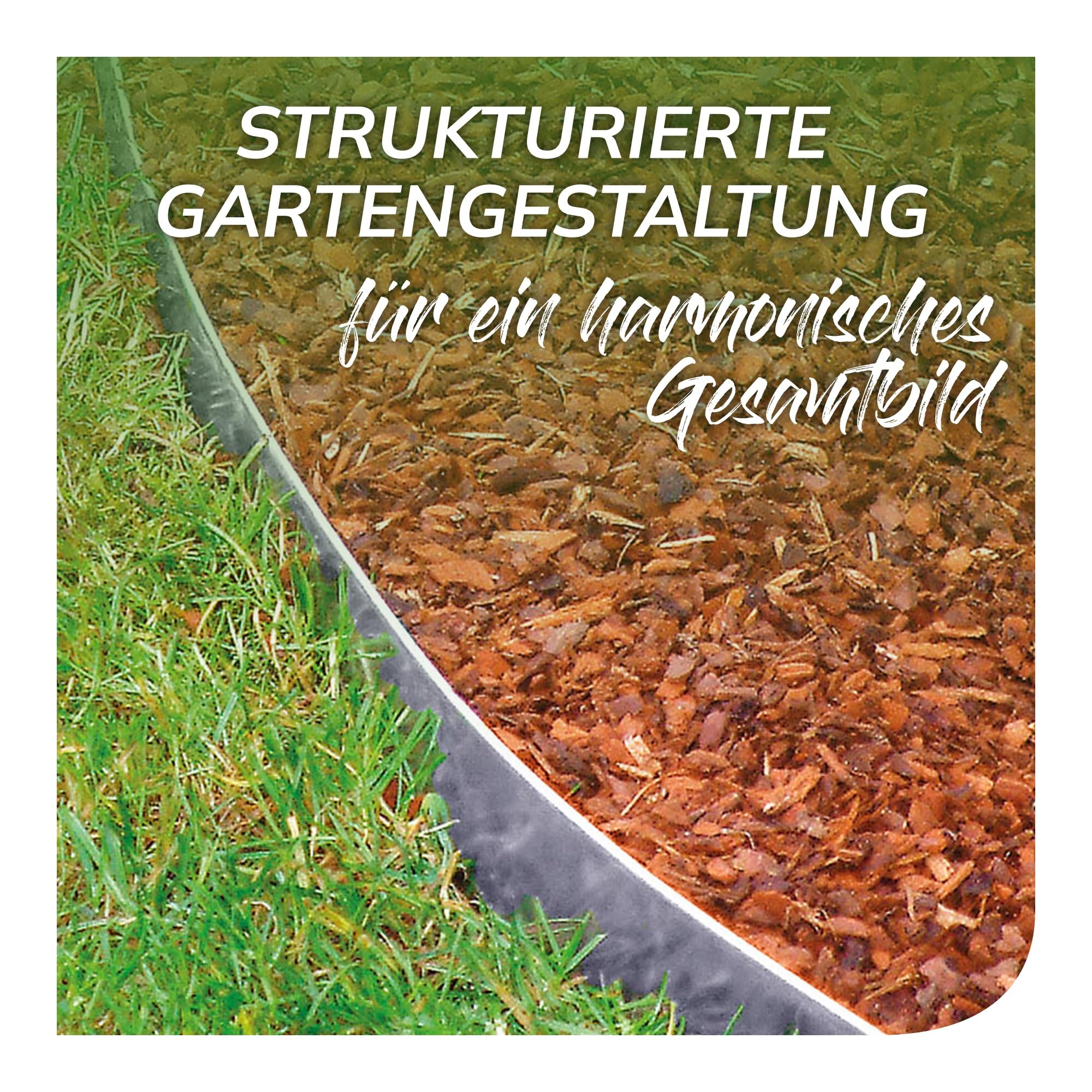 bellissa Rasenkante Metall verzinkt Beeteinfassung 118x19,5 cm