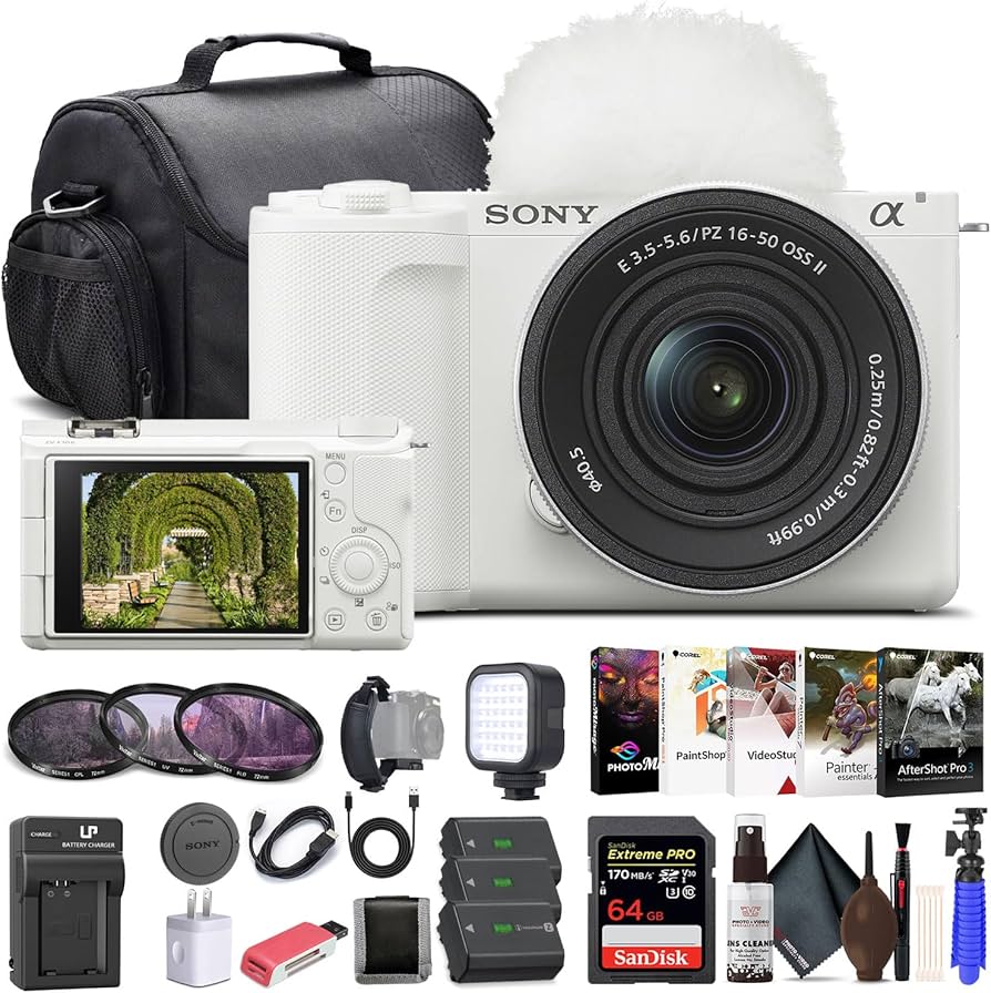 Amazon.com : Sony Alpha ZV-E10 II Mirrorless Camera with 16-50mm