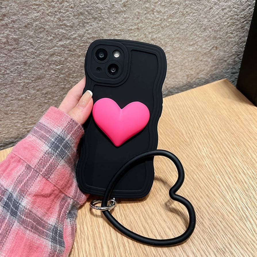 ajew iPhone14 / black 【PVC heart】 817wm0T7XiL._UF894,1000_QL80_.jpg