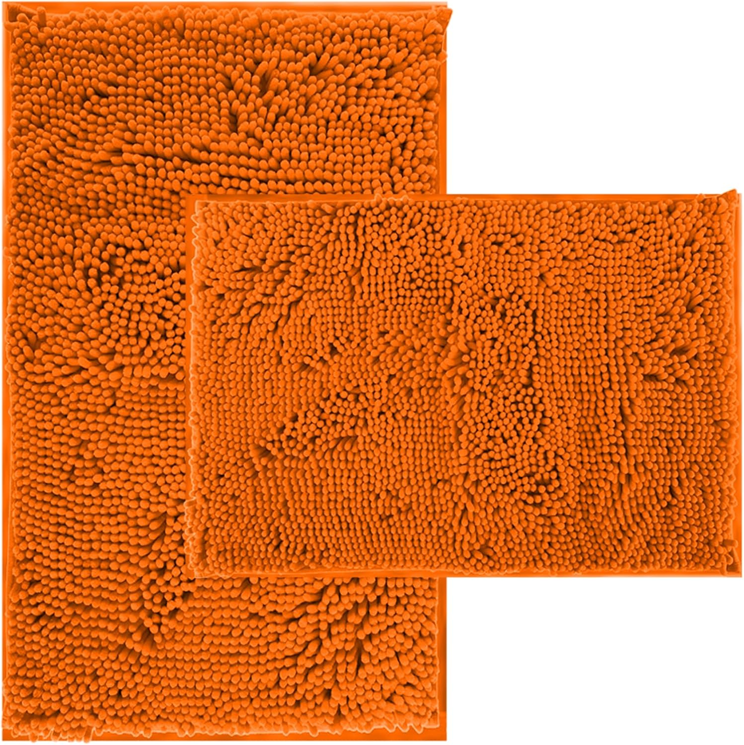 Orange Bathroom Rugs 2 Pieces Burnt Orange Bath Rugs Fall