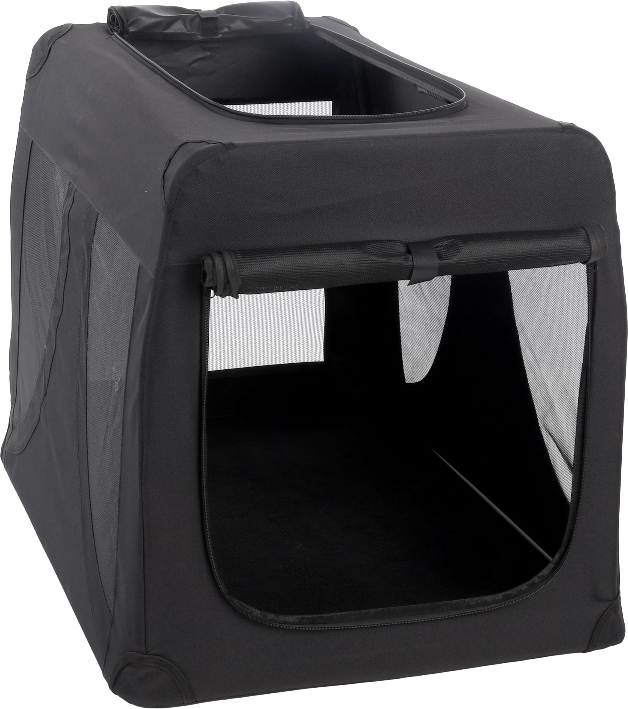 Flamingo TRANSPORT CAGE GEPETTO BLACK 57x82x59CM