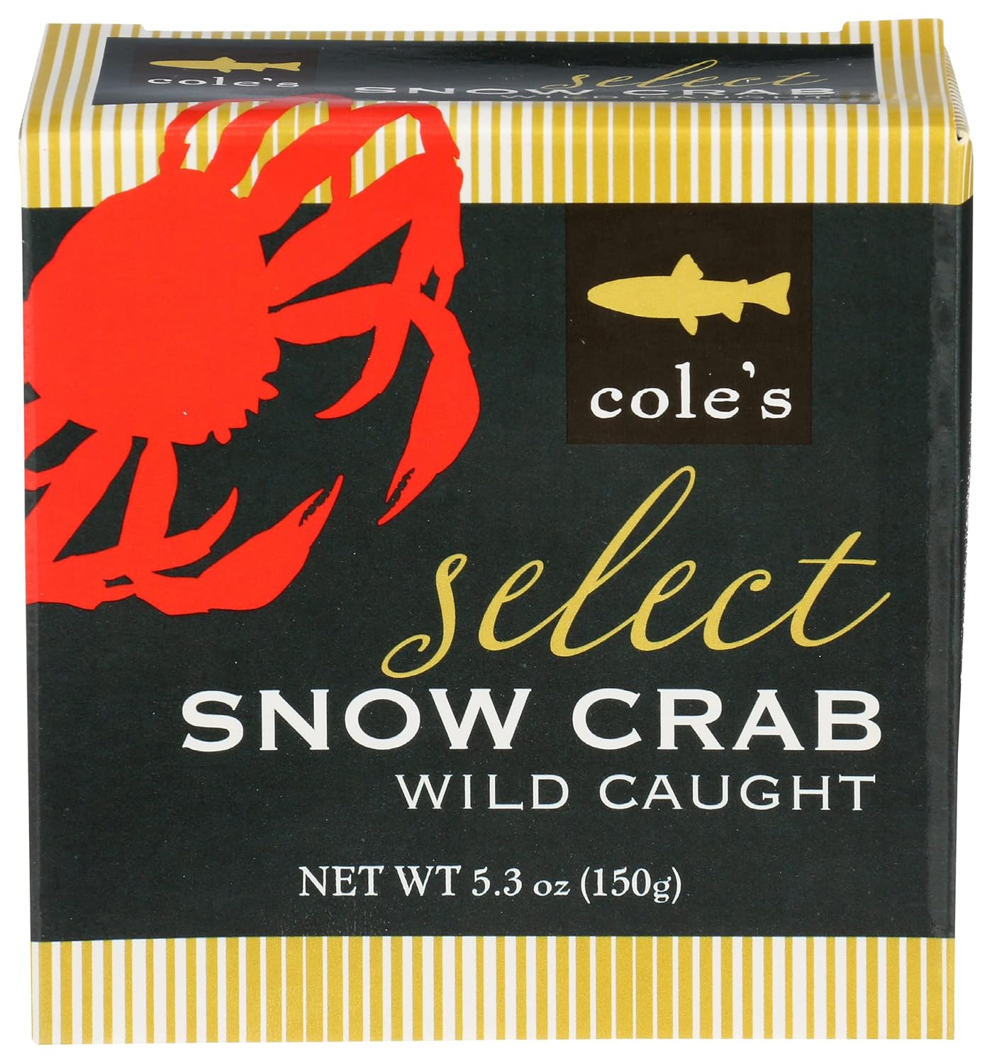 Cole, Snow Crab Wild Caught Select, 5.3 Ounce Grocery & Gourmet Food