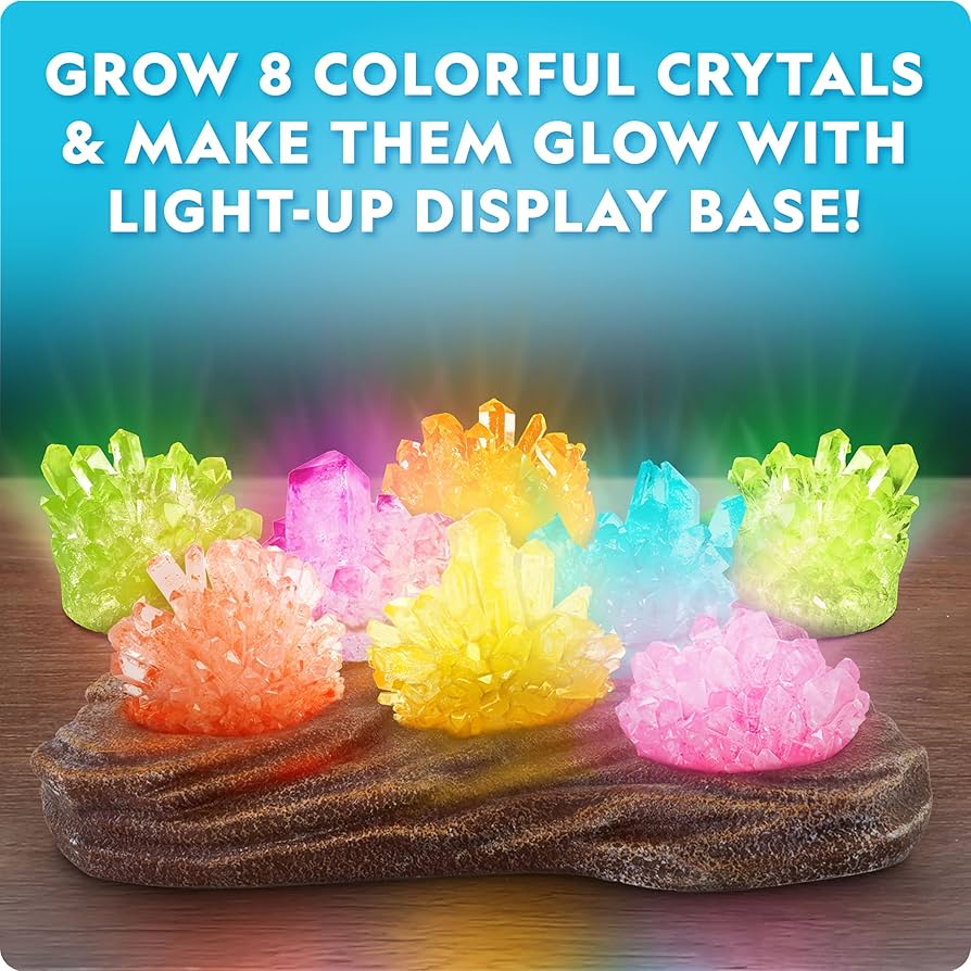 CRYSTAL GLOW 化粧下地 セット Amazon.com: NATIONAL GEOGRAPHIC Mega Crystal Growing Kit for Kids