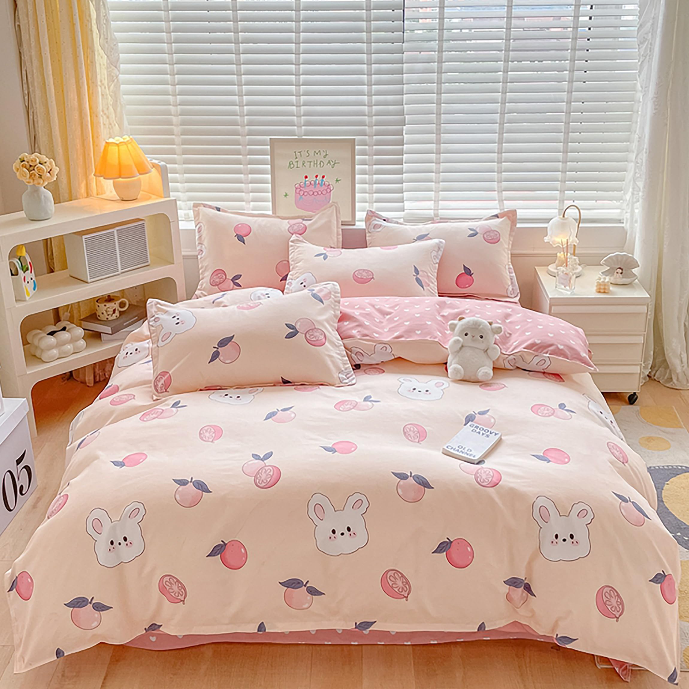 Ropa de cama infantil para habitaciones juveniles con funda de edredón suave de microfibra