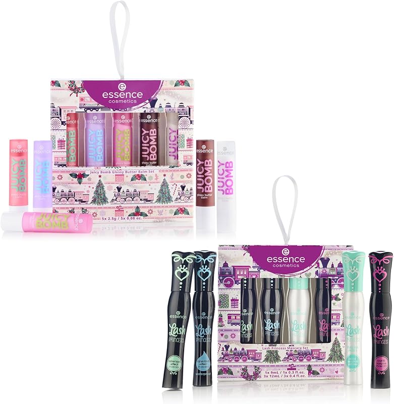 essence Lash Princess & Juicy Butter Balm Holiday Kit