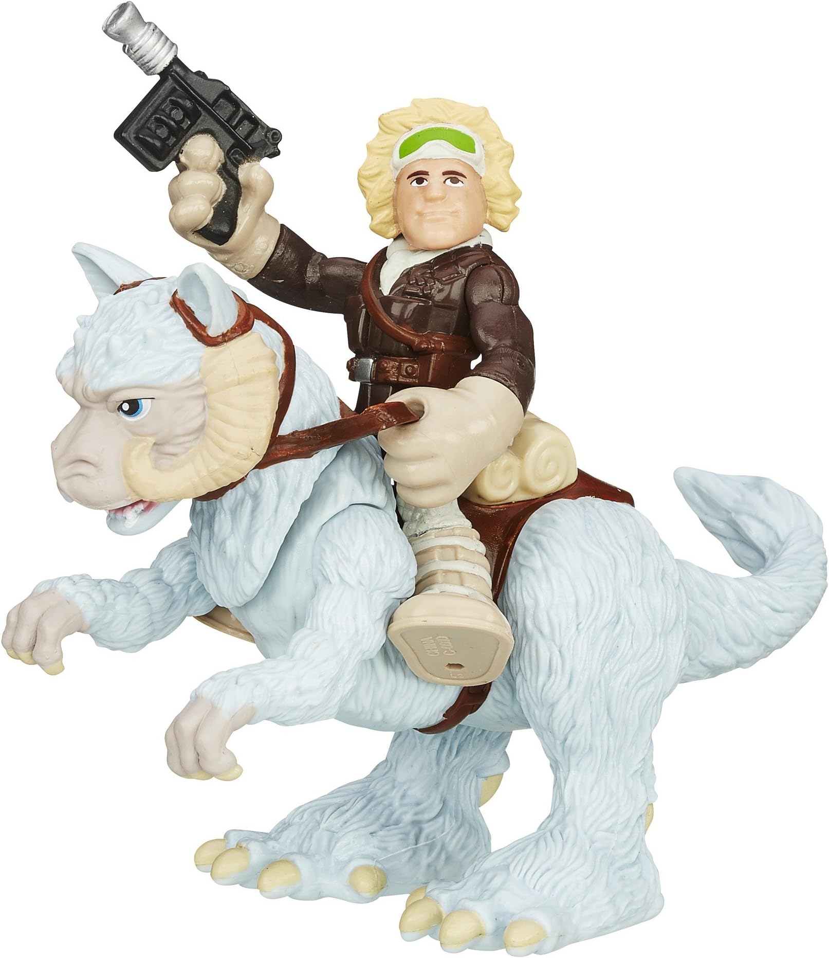 Disney Star Wars B2034 - Galactic Heroes Action Figure and Creature - Han Solo and Tauntaun Hoth Toy