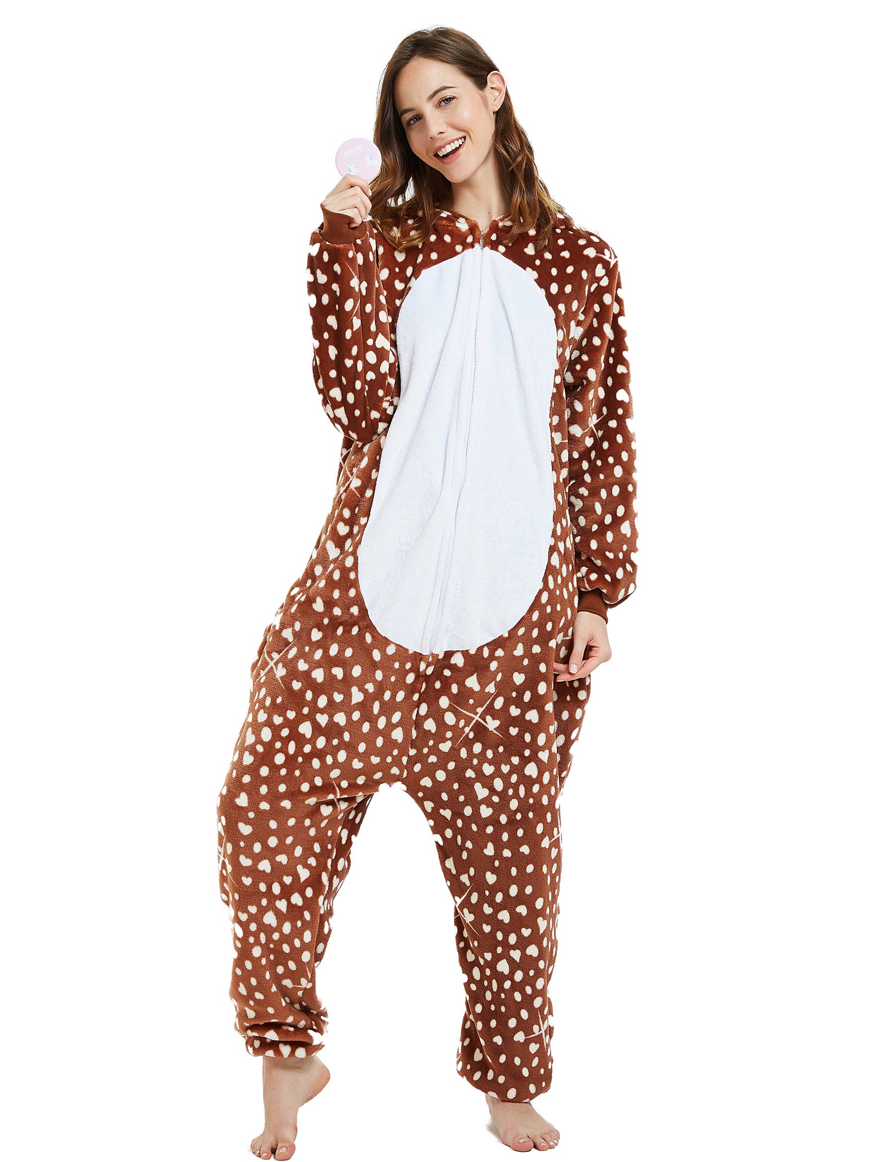 Pijama unisex de una sola pieza con diseño de animales, disfraz de fiesta de Halloween, para hombres y mujeres