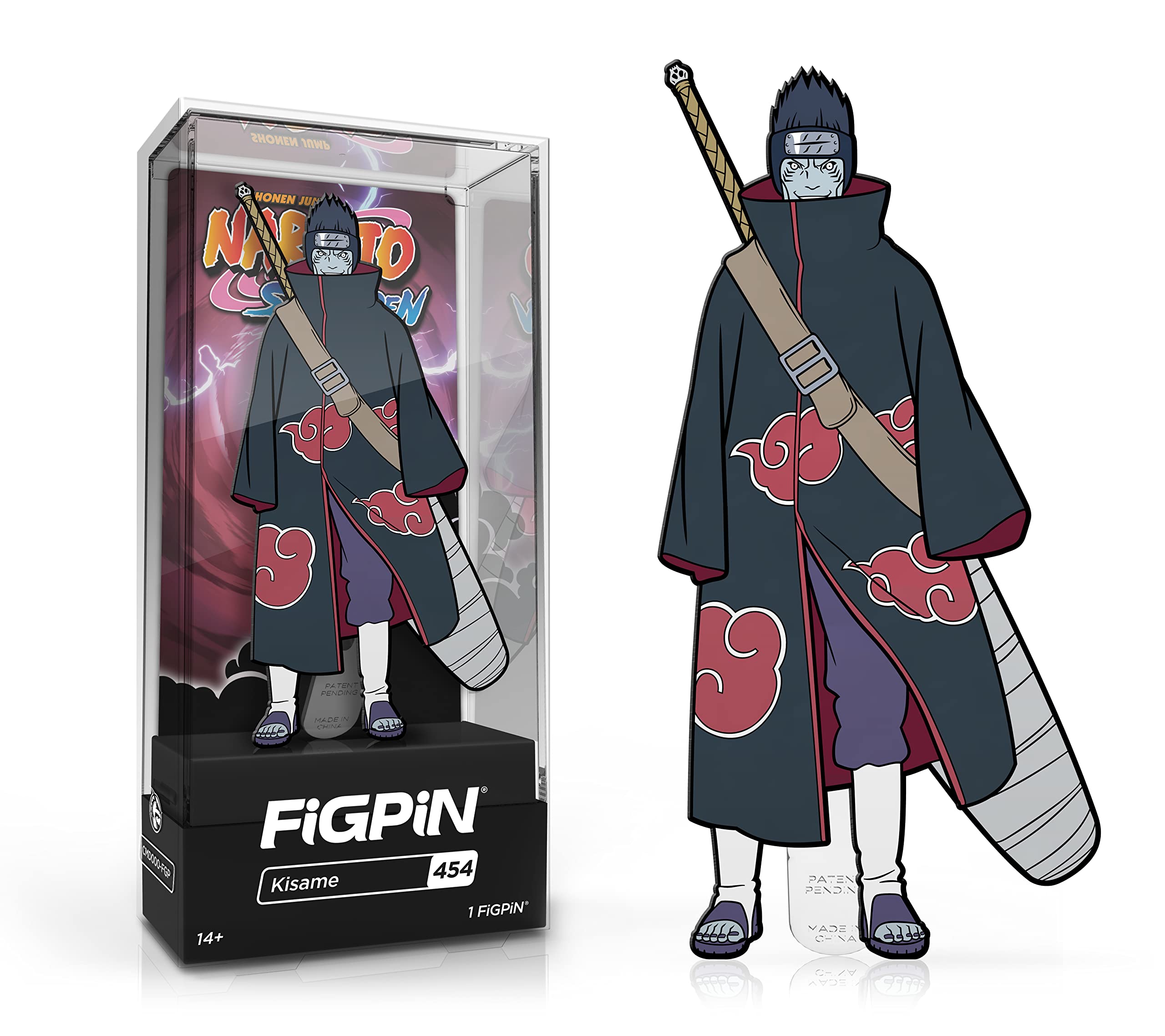 Amazon.com: FiGPiN Naruto Shippuden - Kisame (454), Enamel