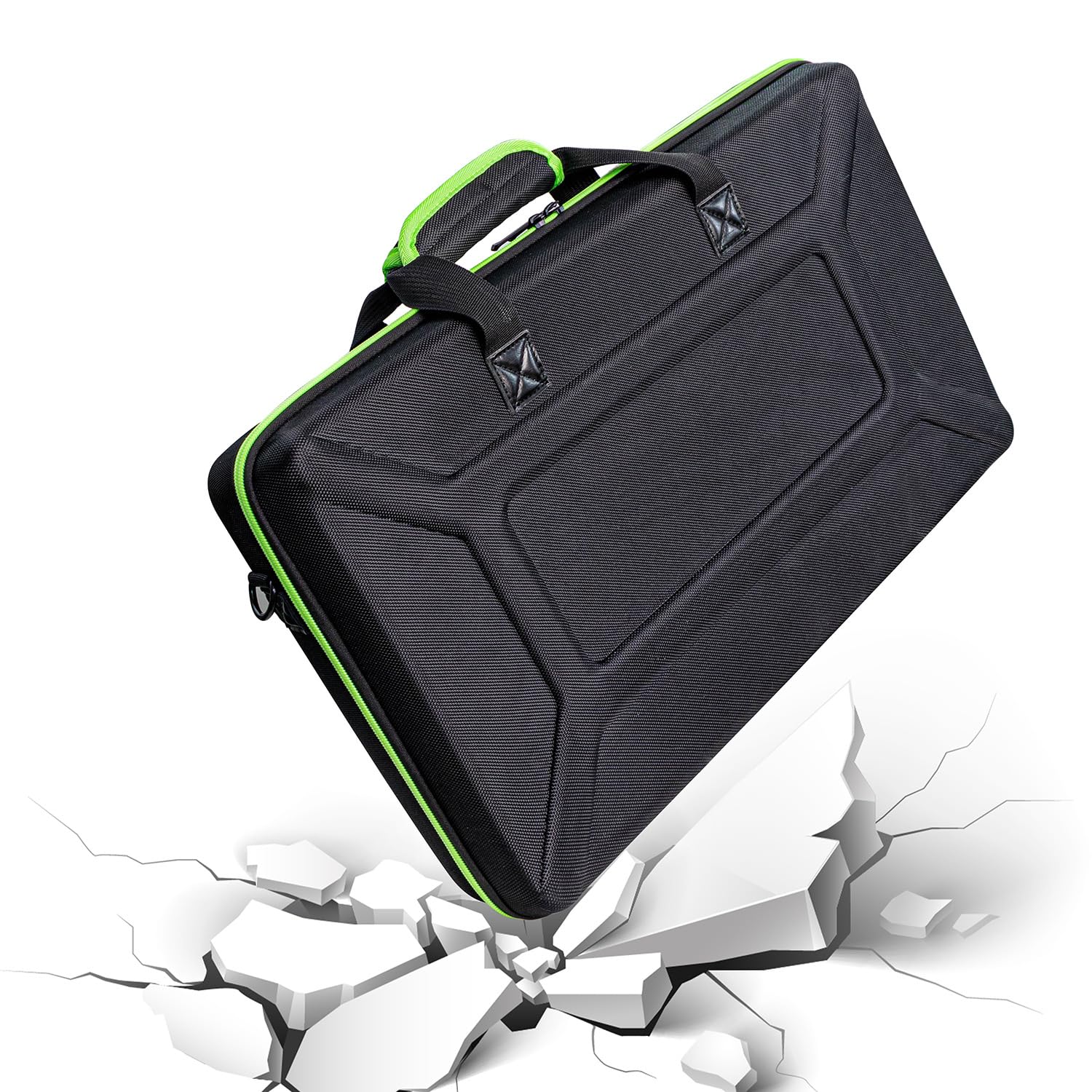 Housse Transport Dur pour Pioneer DDJ-FLX4/DDJ-400/DDJ-SB2/SB3,pour Hercules Inpulse 300,Contrôleur DJ Sacoche Étui Voyage Sac pour Roland DJ-202,Traktor Kontrol S2 MK3 & Accessoires