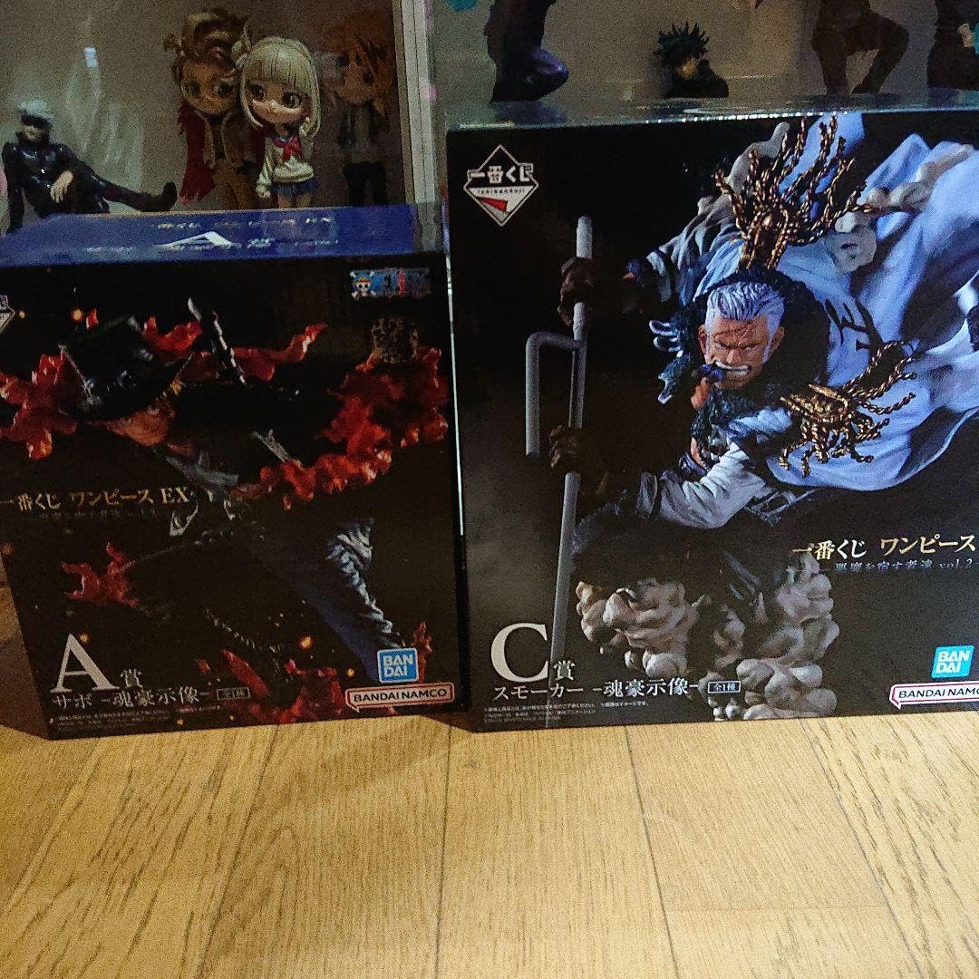 ワンピース　一番くじ　サボ　スモーカー　フィギュア　2個セット 一番くじ ワンピース EX 悪魔を宿す者達 vol.2｜一番くじ倶楽部