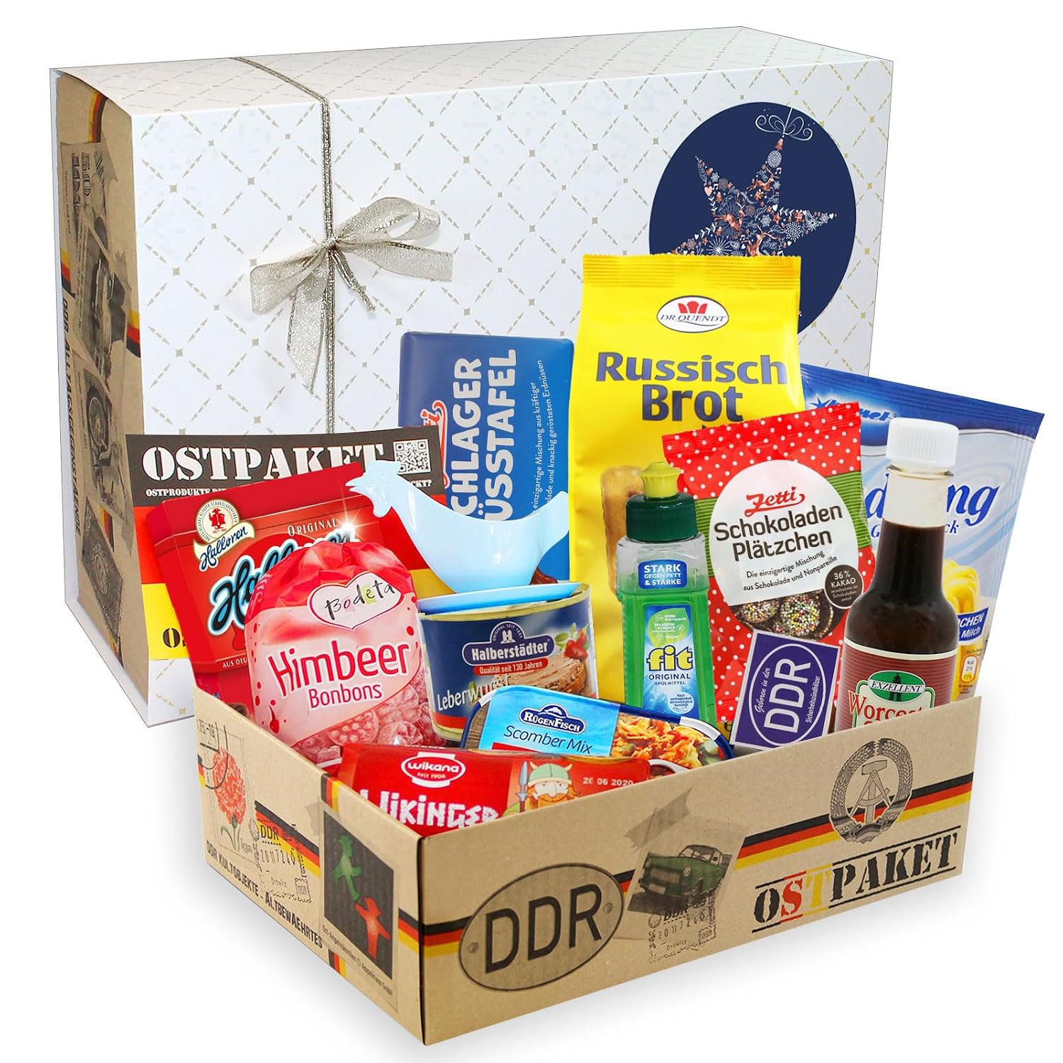 Ostprodukte Gift Package Christmas Gift Basket Popular DDR Products