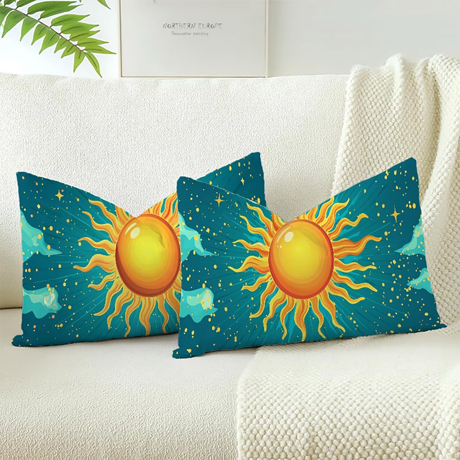 Coussin decoratif canape 75x50cm velours doux lavable