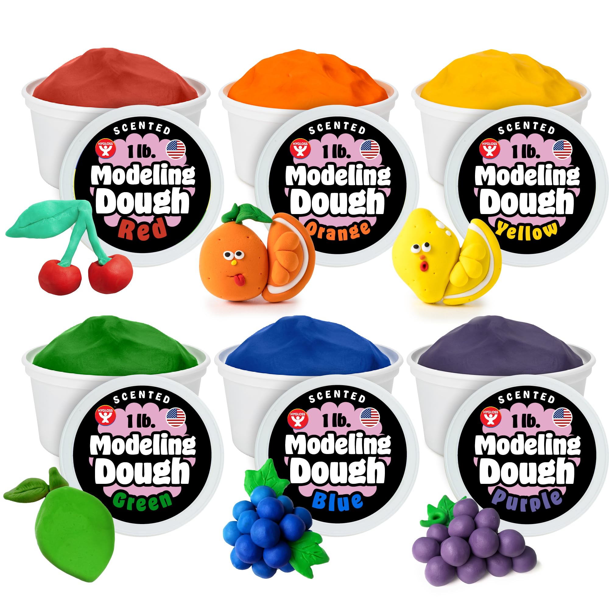 Amazon.com: Hygloss Play Modeling Dough for Kids – Safe & Non