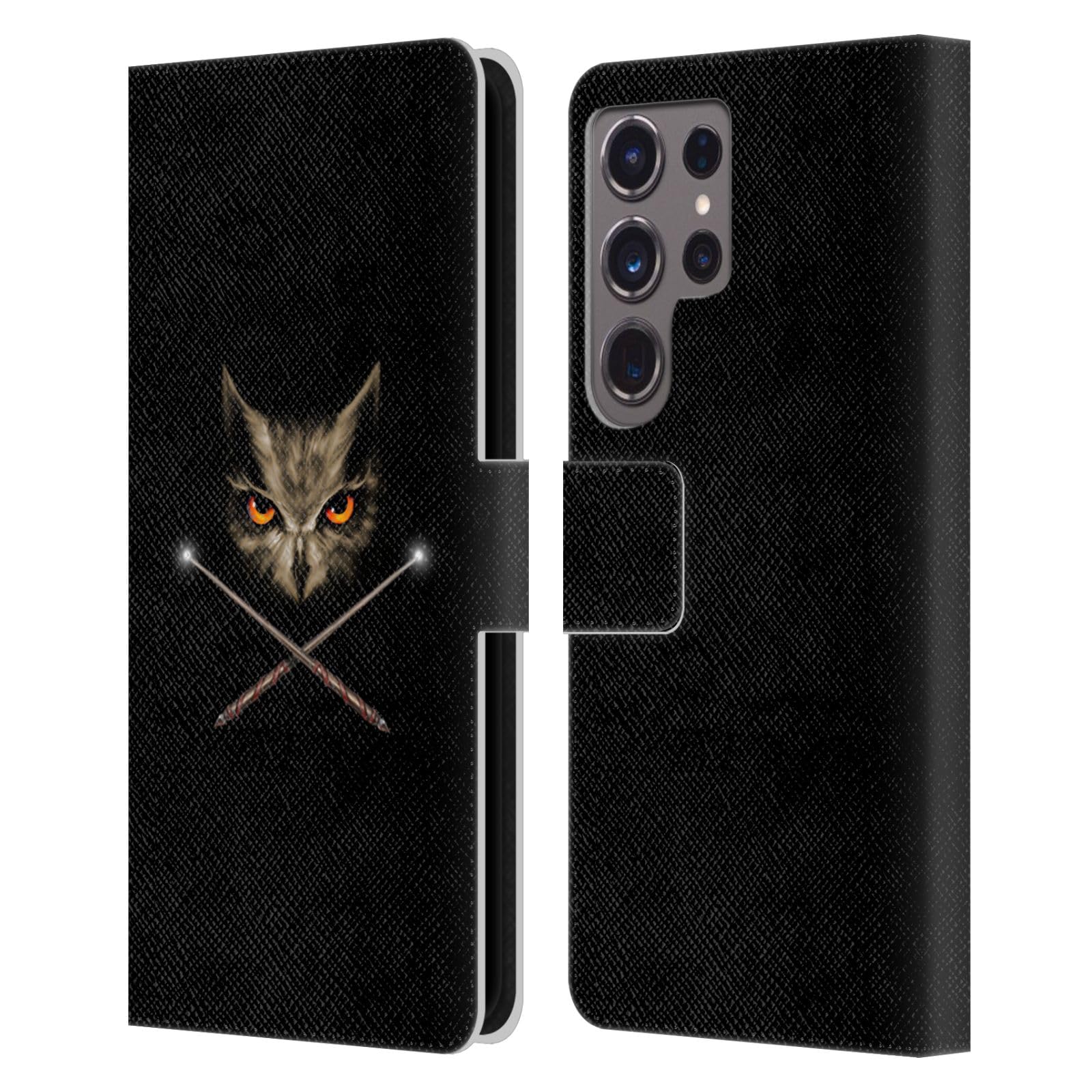 Funda de cuero tipo libro Anne Stokes para Samsung Galaxy S24 Ultra 7