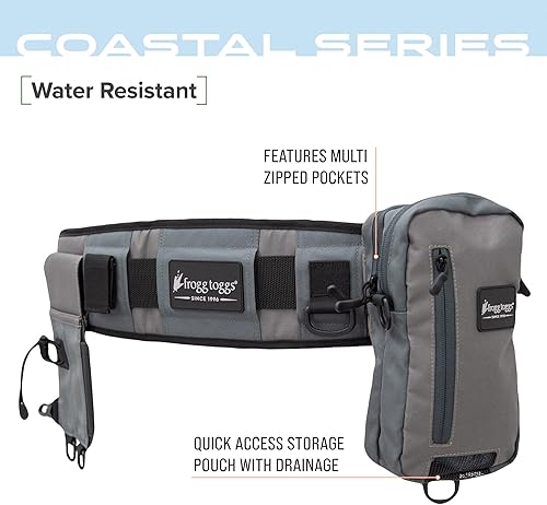 Miniatura 2 de FROGG TOGGS Pursuit Fishing Wading Belt for Quick Tackle Access