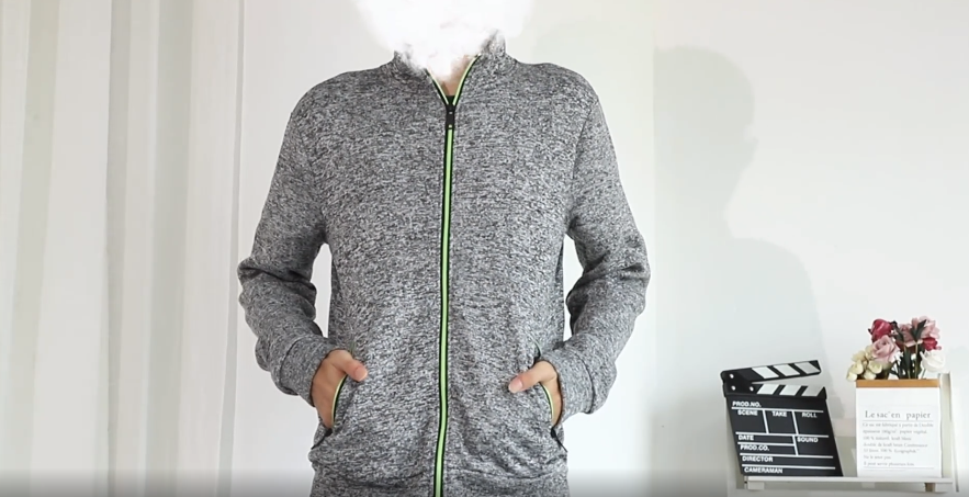Leichte Herren-Strickjacke Mit Reißverschluss - Perfekt Für Übergangszeit