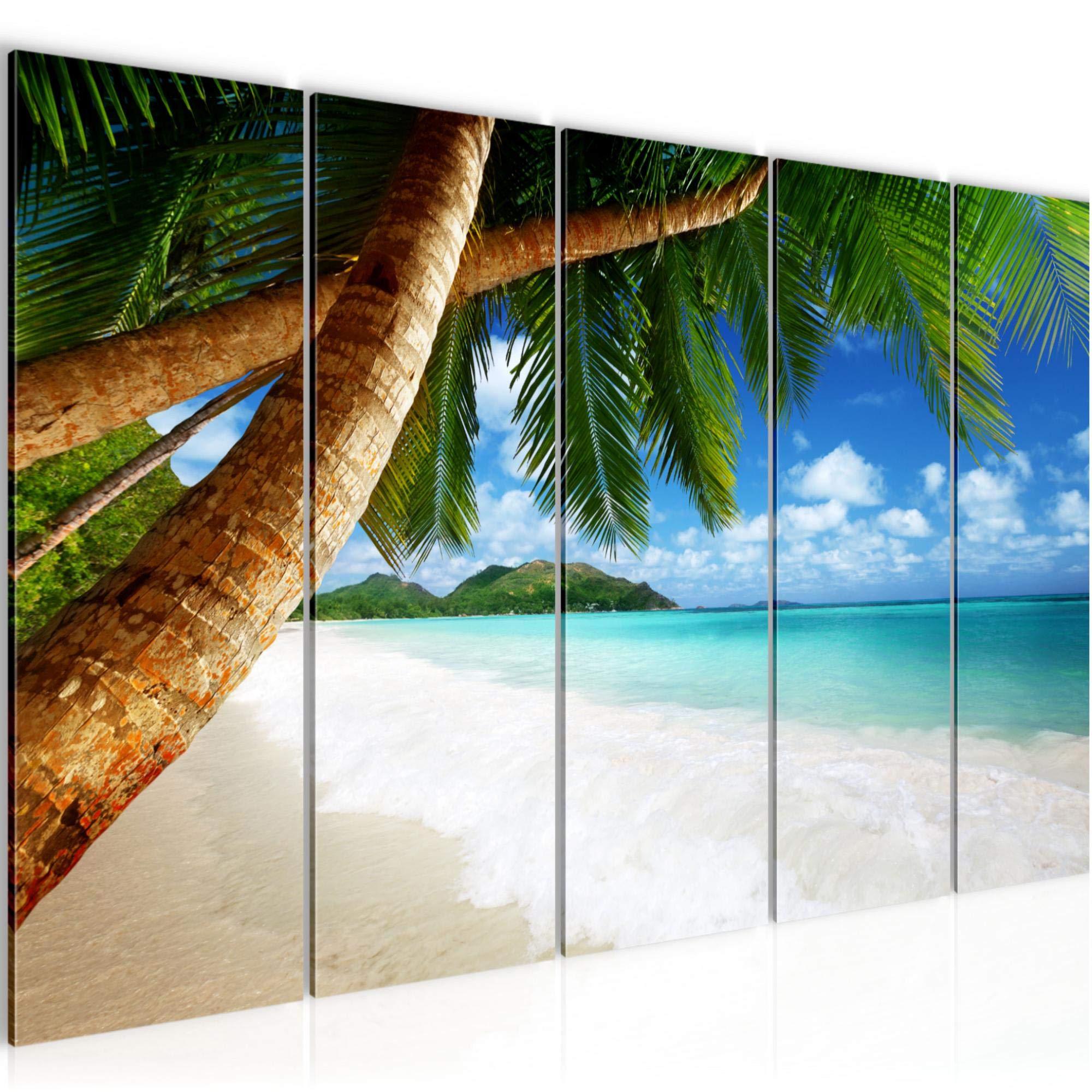 Runa Art E Pictur Beach Palm Trees Imag Non-Woven Photo Wall Decoration Living Room Bedroom 608556A
