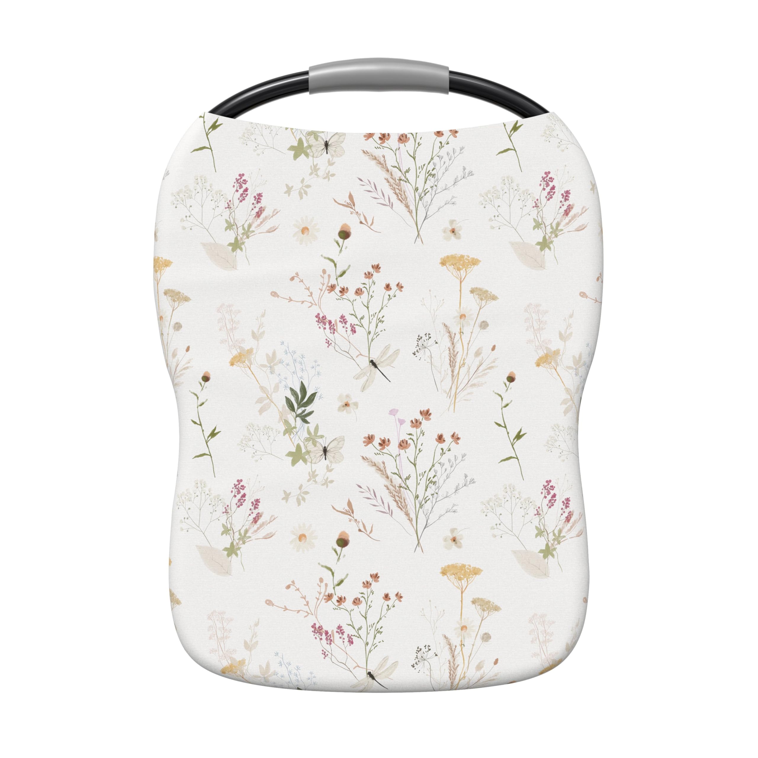 Pobi Baby Premium Multi-Use Cover - Nursing Cover, Baby Car Seat Covers, Shopping Cart, High Chair, and Breastfeeding Cover - Ultra-Soft, Stretchy,