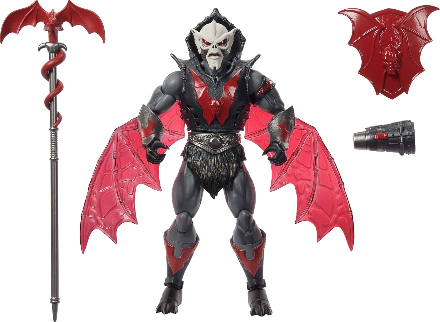 Masters of the Universe Masterverse Action Figure New Etheria Hordak, Princess of Power 7 Inch Motu Toy, Articulated Wings, Cannon Arm, Staff & Shield