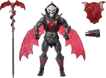 Masters of the Universe Masterverse Action Figure New Etheria Hordak, Princess of Power 7 Inch Motu Toy, Articulated Wings, Cannon Arm, Staff & Shield