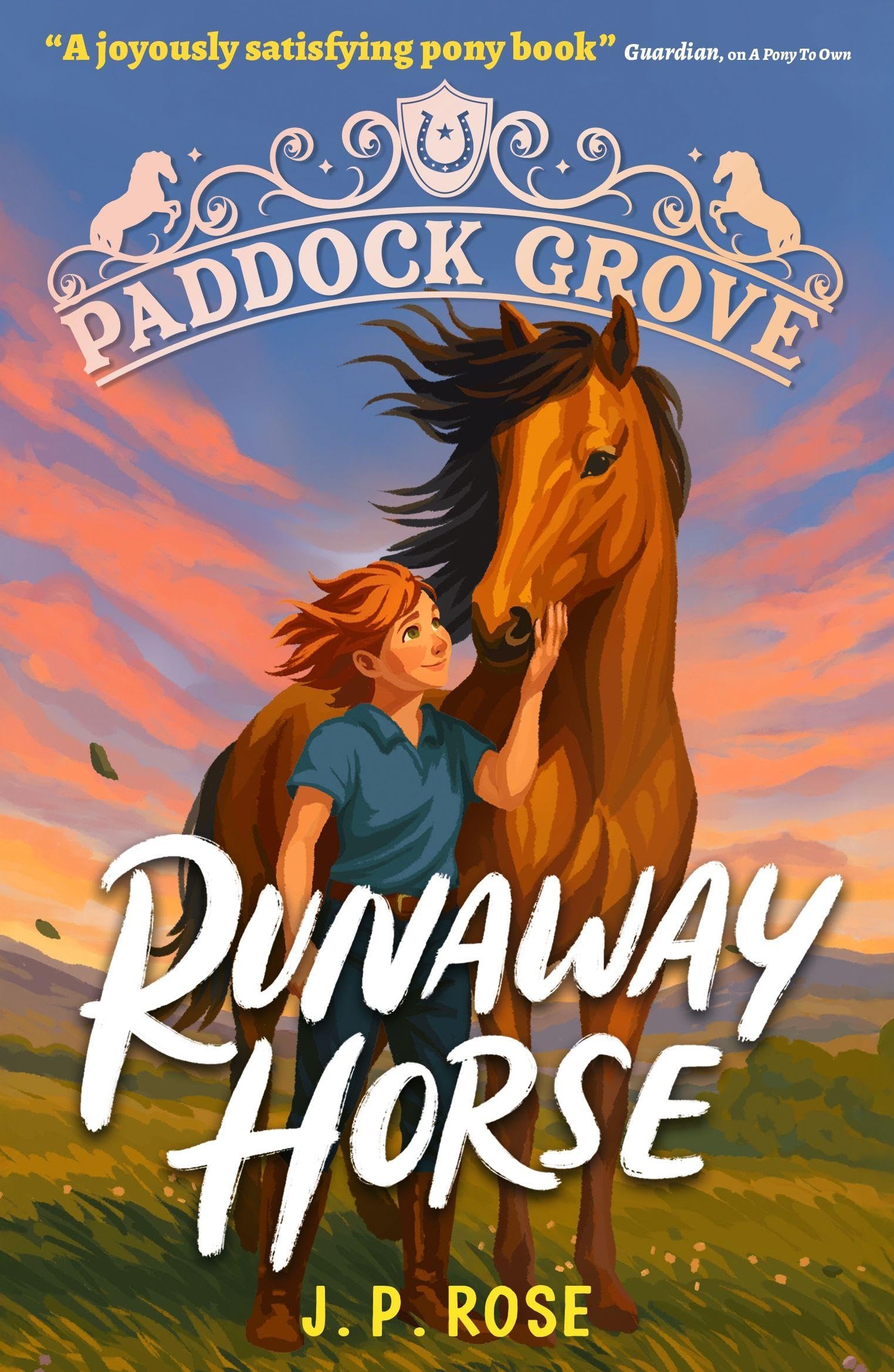 Paddock Grove: Runaway Horse: Pony adventure series about friends and their horses at an equestrian boarding school for animal lovers age 8, 9, 10, 11, 12, 13: 3