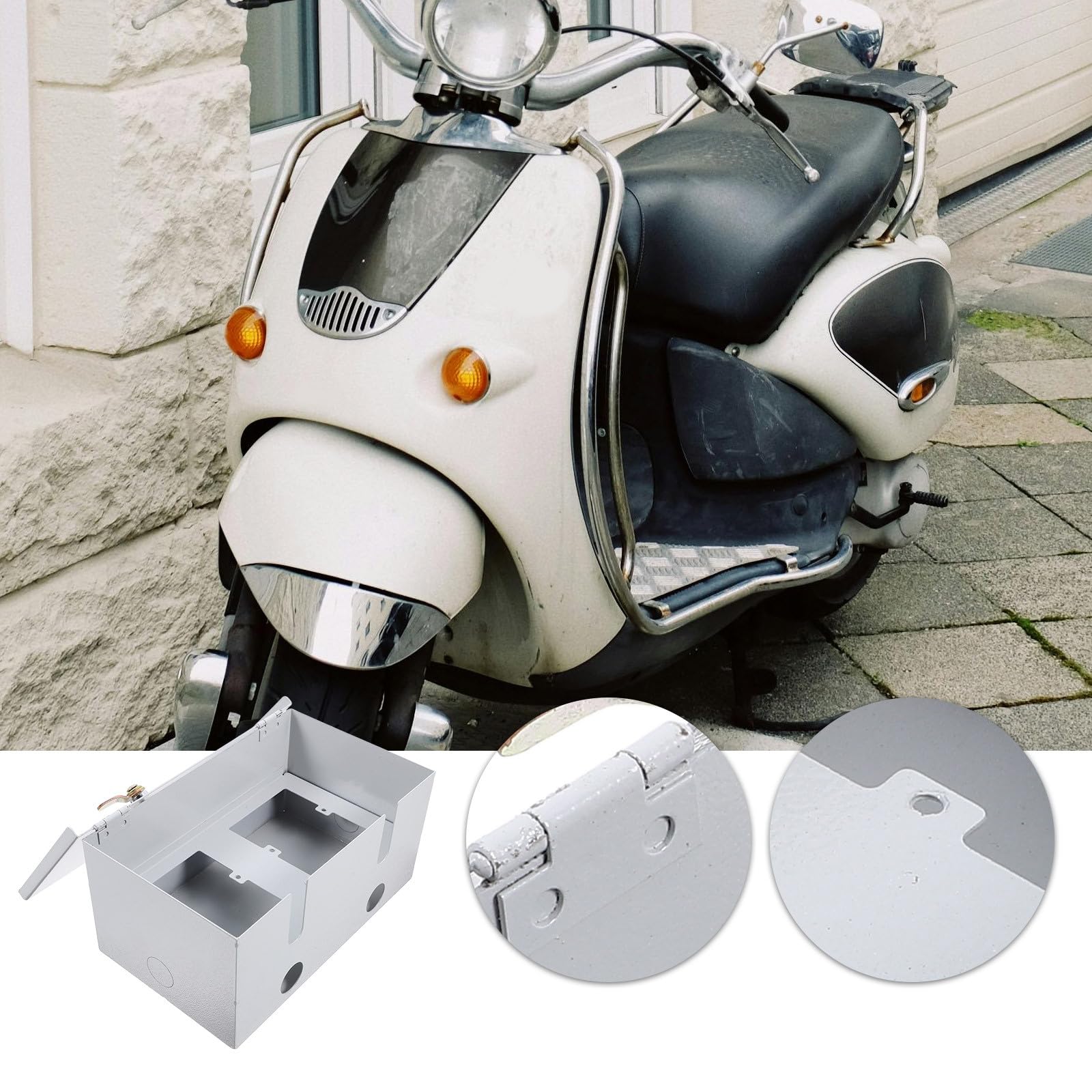 Scatola Elettrica Esterna in Acciaio Inossidabile Serratura, Protezione per Presa Elettrica da Esterno, Design Semplice per Ricarica Veicoli Elettrici