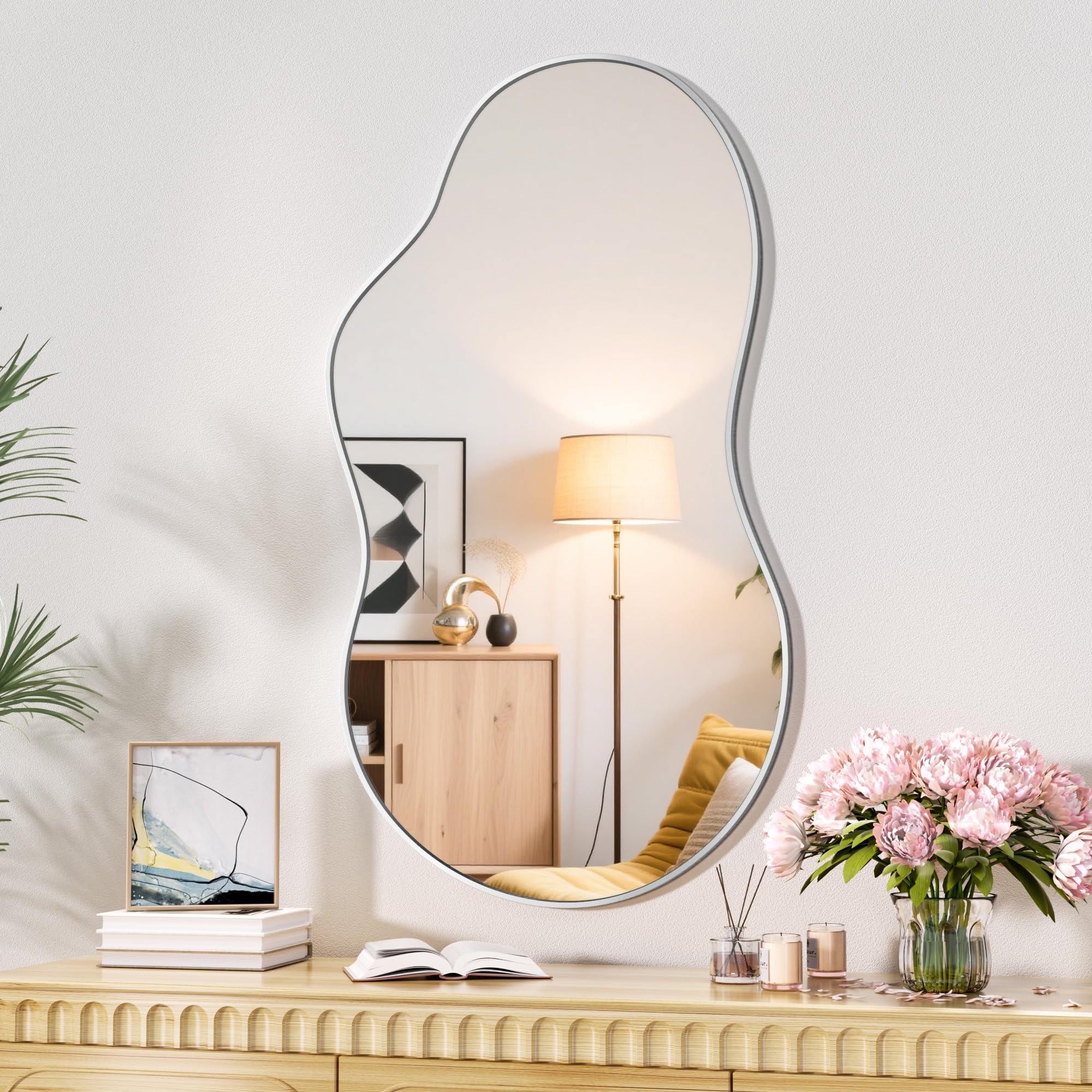 Snapklik.com : Hasipu Irregular Wall Mirror 25