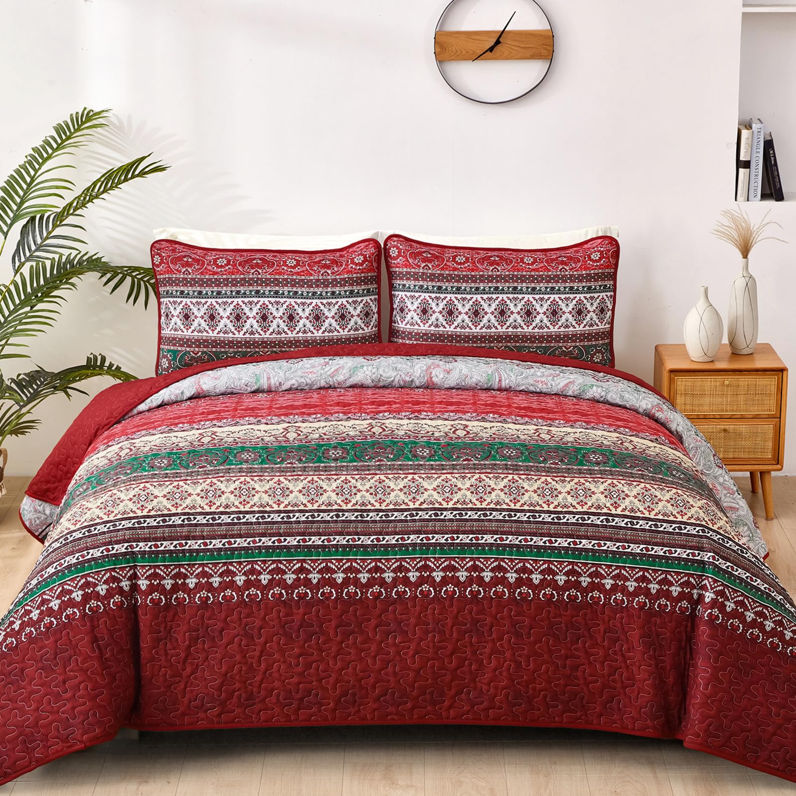 Parure de lit bohème pour sublimer votre chambre à coucher en hiver