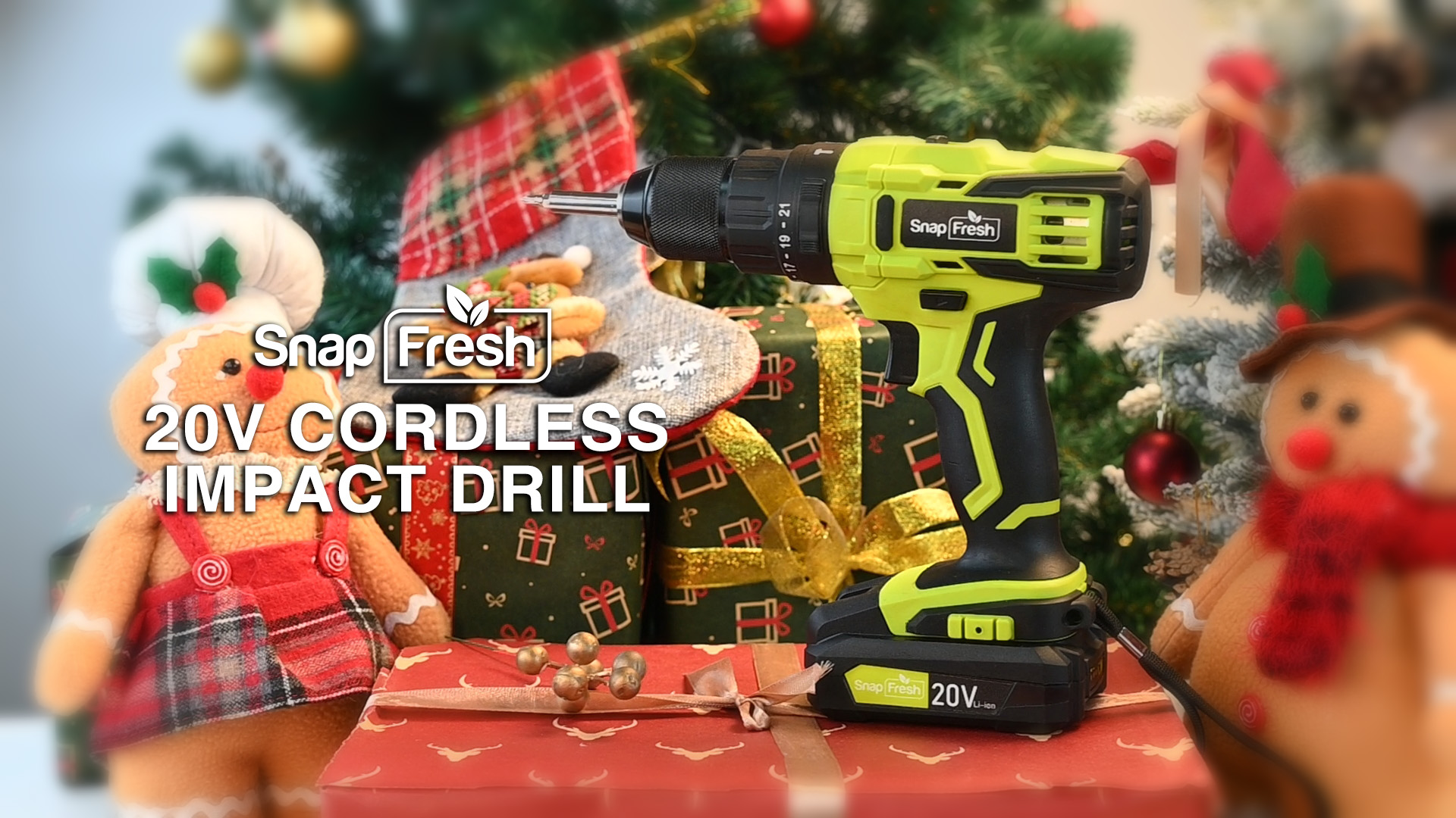 Amazon.com: SnapFresh 20V Cordless Impact Drill-1/2