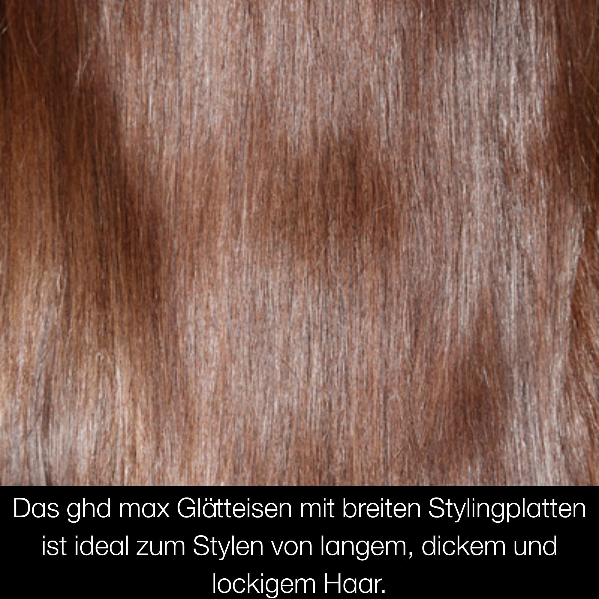 ghd max breites Glätteisen: Für langes, dickes oder lockiges Haar, 42mm Haarglätter, für glatte Looks, Wellen und Locken, Sleek & Anti Frizz Finish, ohne extreme Hitzeschäden