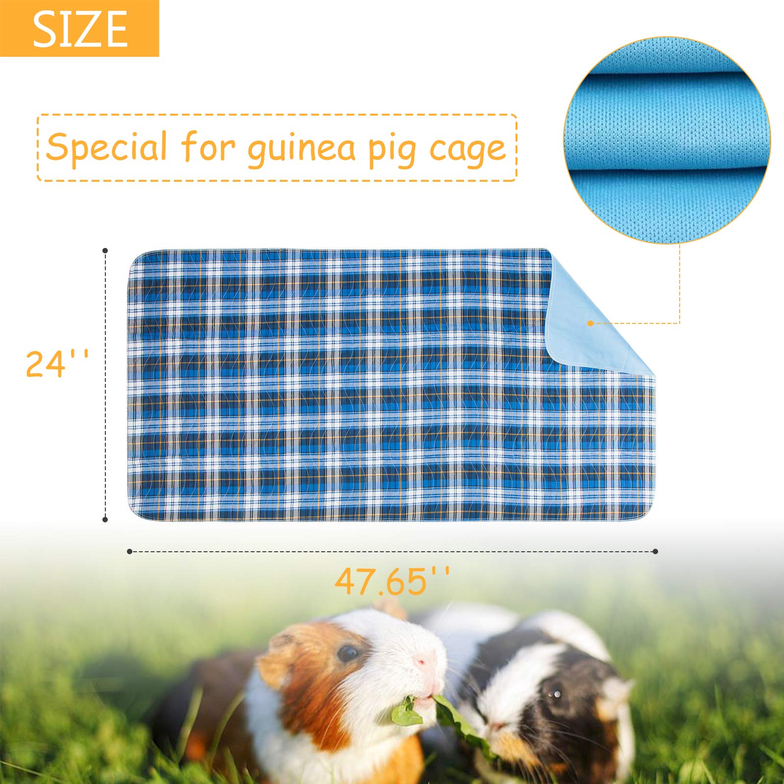 Buy Geegoods Guinea Pig Cage Liners Guinea Pig Bedding Washable &Air
