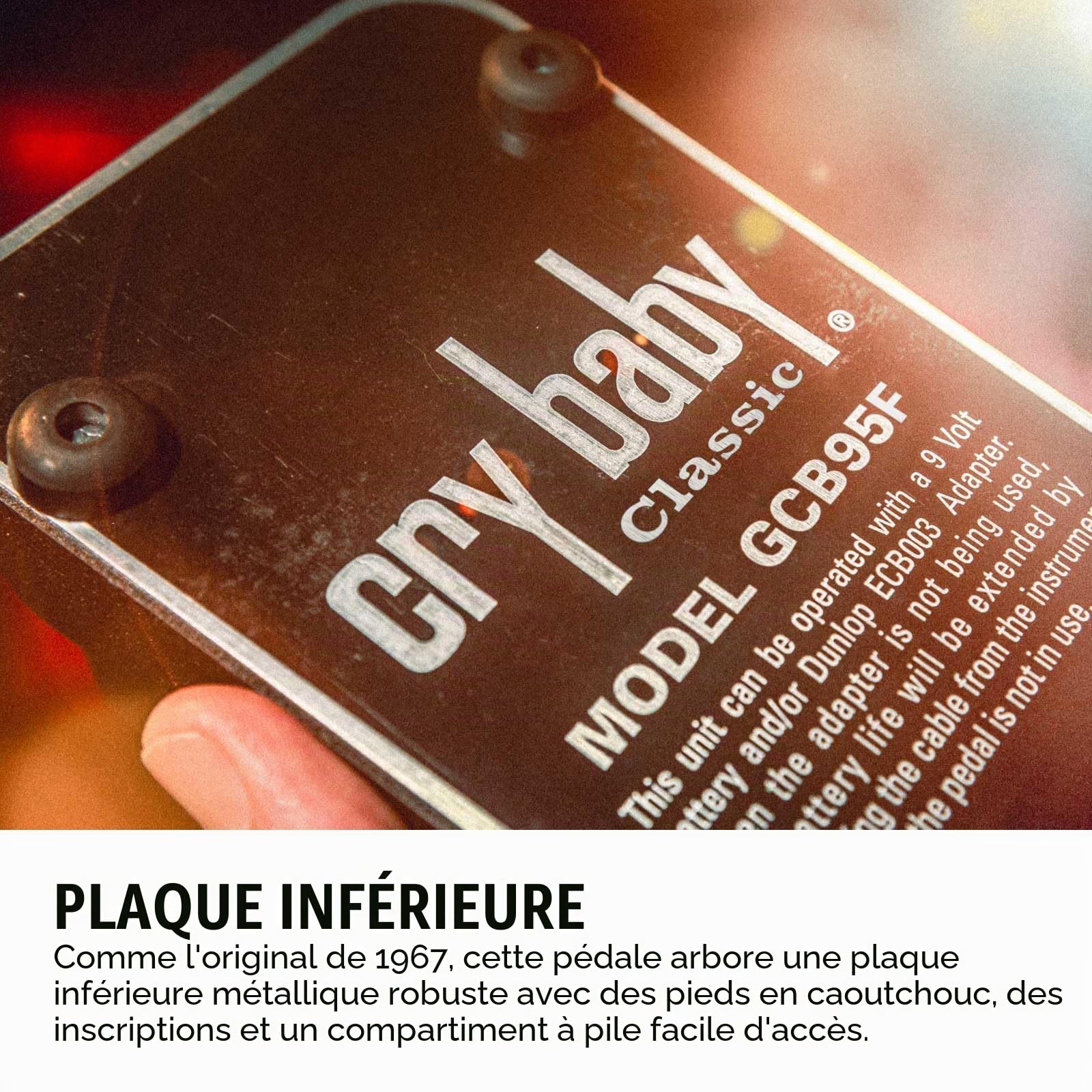 Jim Dunlop Crybaby Classic Wah Pédale