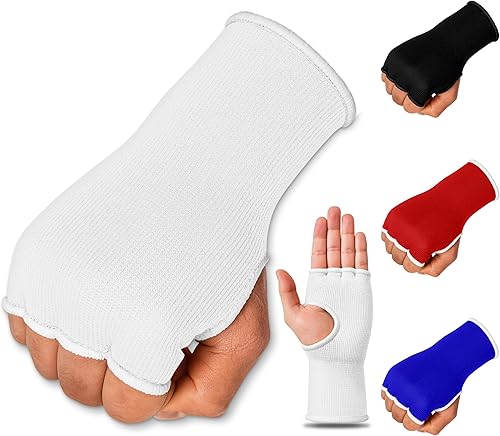 DXM SPORTS Guantes interiores de boxeo Envolturas de mano elásticas rápidas, protección de puño para MMA, Muay Thai, Kickboxing, entrenamiento de