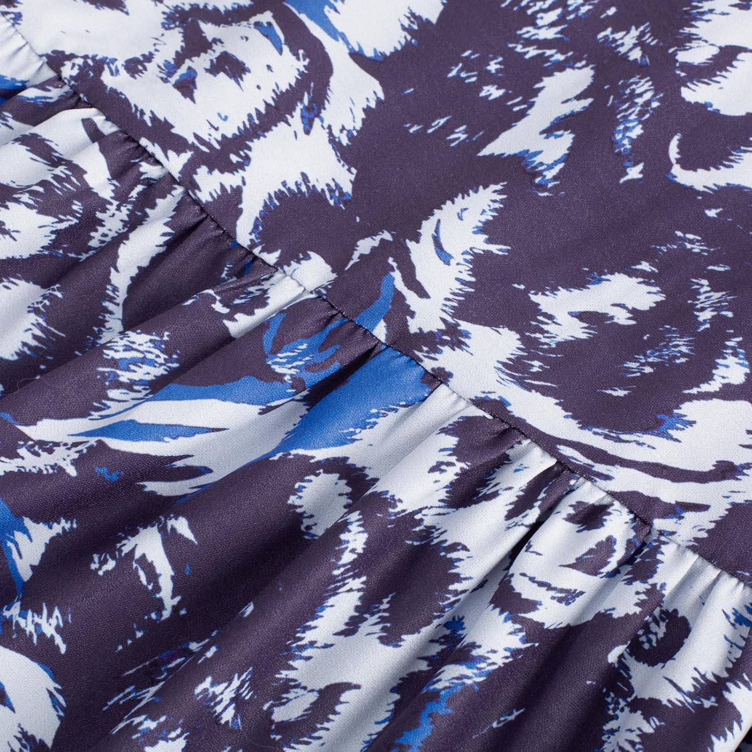 GRACE KARIN Women's 2026 Summer Maxi Dress Floral Tie Front Spaghetti Strap Casual Boho Beach Flowy Sundress with Pockets - Image 6