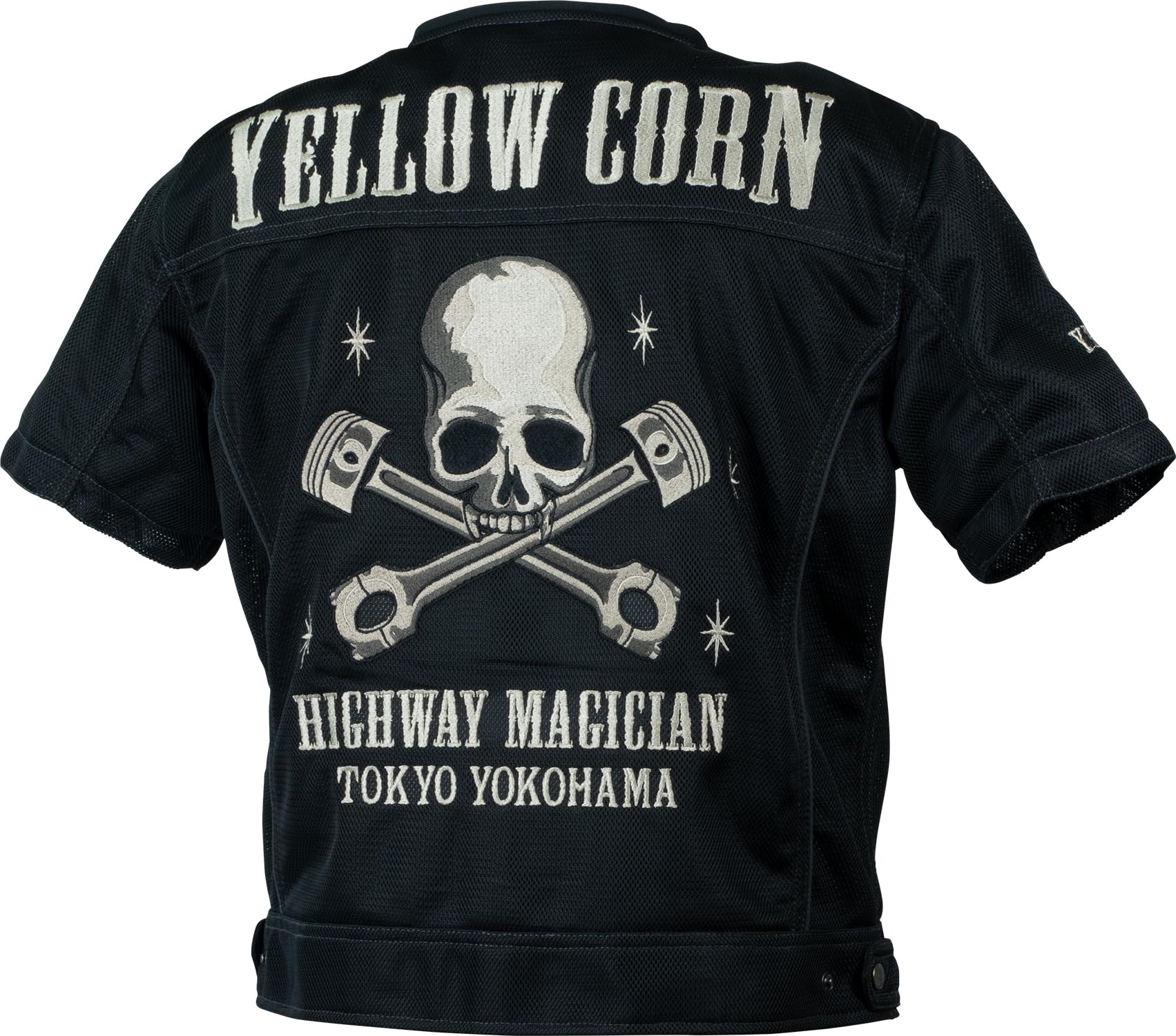 ★イエローコーン メッシュTシャツ YMT-006 総刺繍 クロスボーン M Amazon.co.jp: [イエローコーン] YMT-006 プロテクティブ