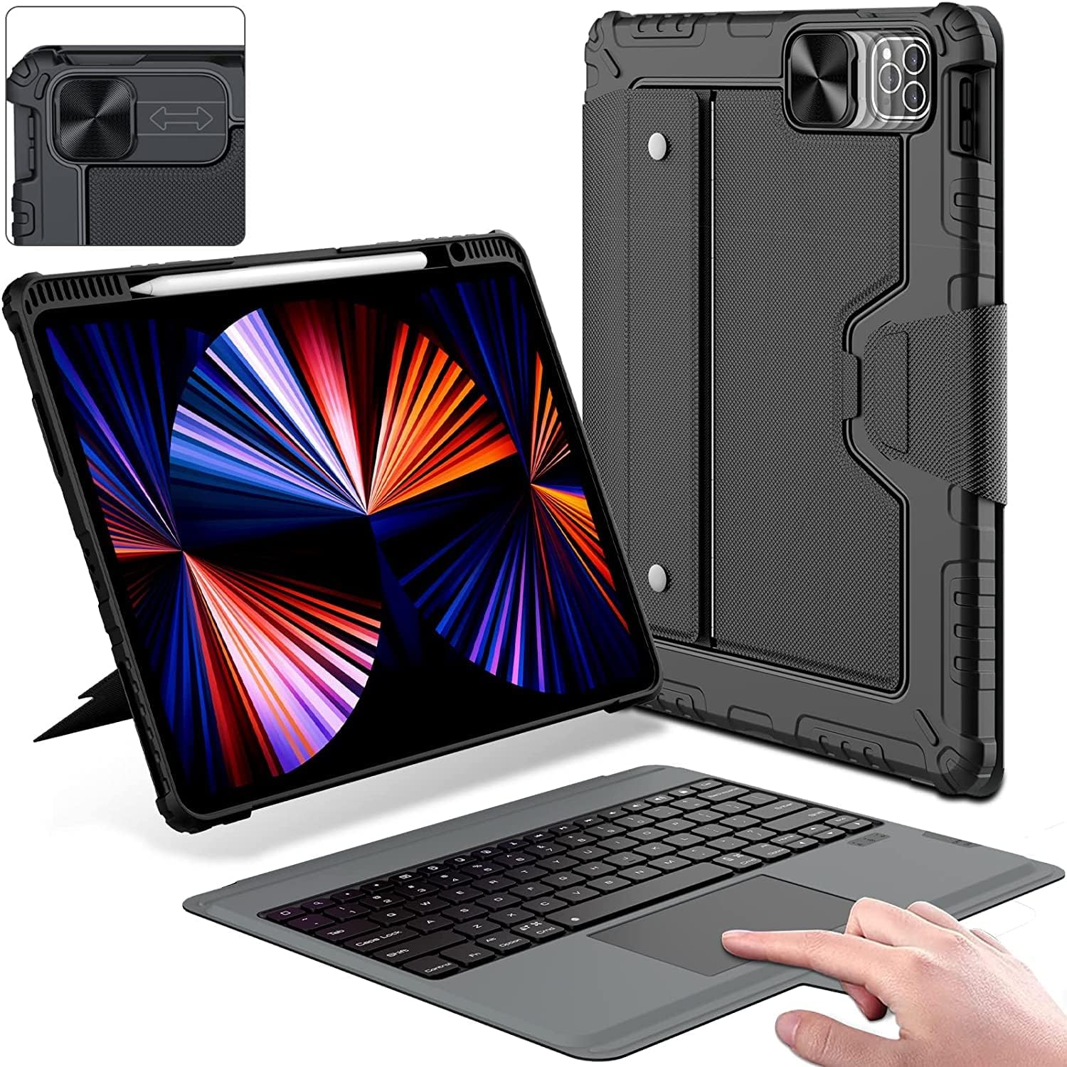 E-Sell Enterprise, Nilllkin New Combo Keyboard Case for Apple iPad