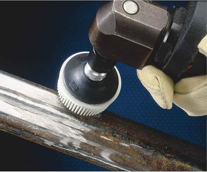 3M 04801118733 3M18733 Roloc Bristle Disc Grade120, Size2, White