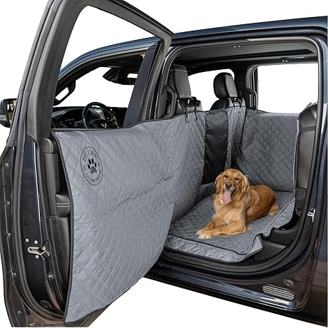Truck Backseat Cover Hammock with Door Protection