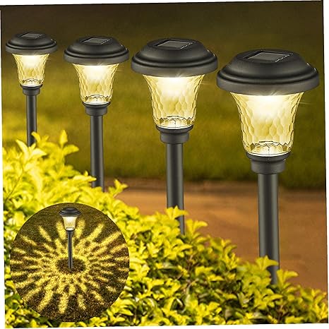 Solar garden lights outdoor waterproof Clearance