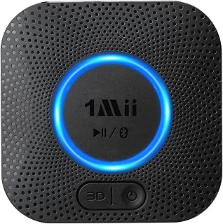 1Mii B06+ Bluetooth 5.3 Receiver - Hi-Fi aptX HD/LL Wireless Audio Adapter with 3D Surround for Home Stereo Systems