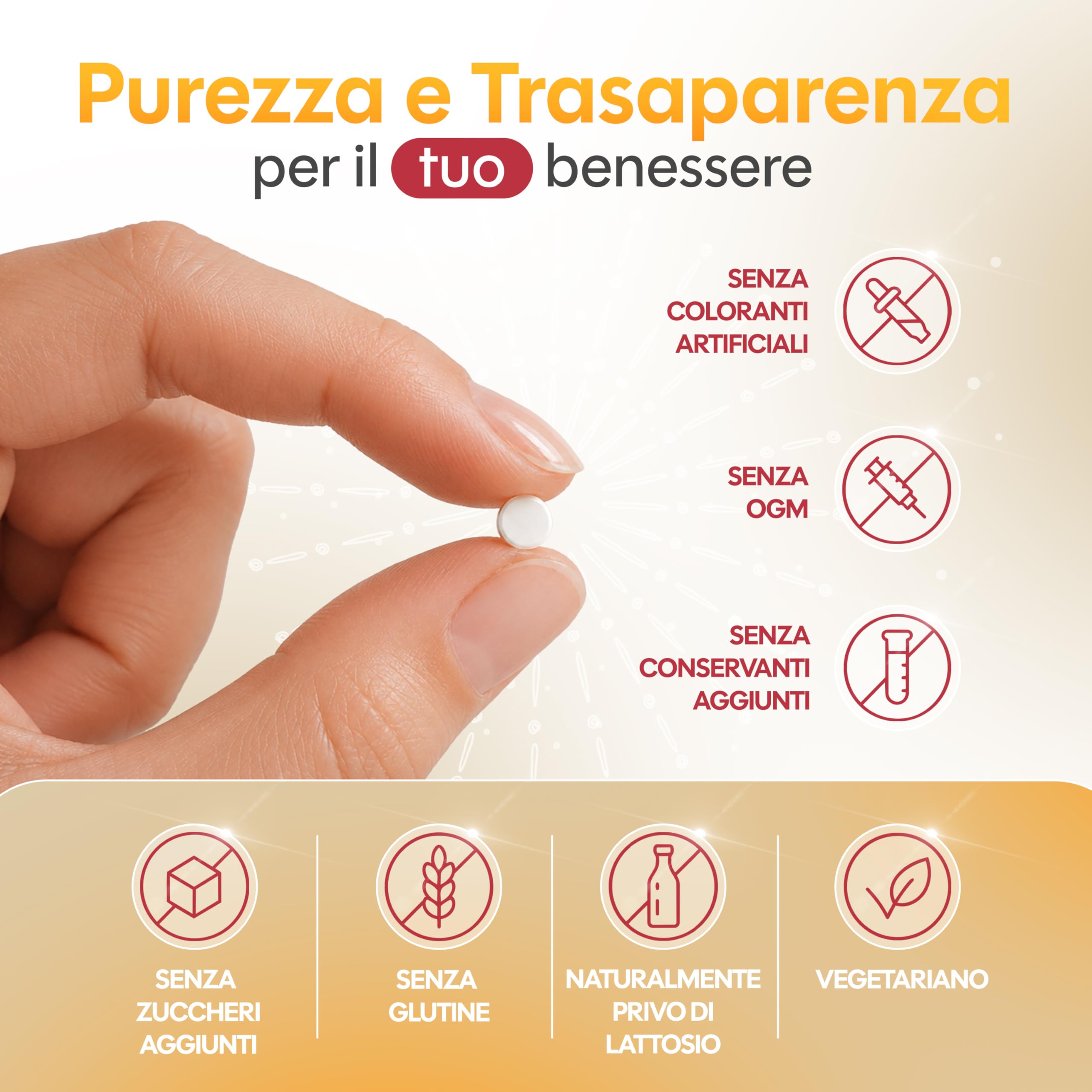 PREZZOLANCIO Vitamina D3 2000 UI – MAXI Formato 500 Micro-Compresse, Integratore di Vitamina D Colecalciferolo Pura Alto Dosaggio, Supporto per il Sistema Immunitario, Ossa e Muscoli,Facile da Assumer